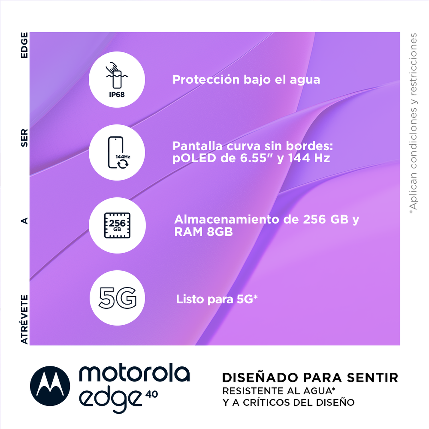 Celular Motorola EDGE 40 8+256-2