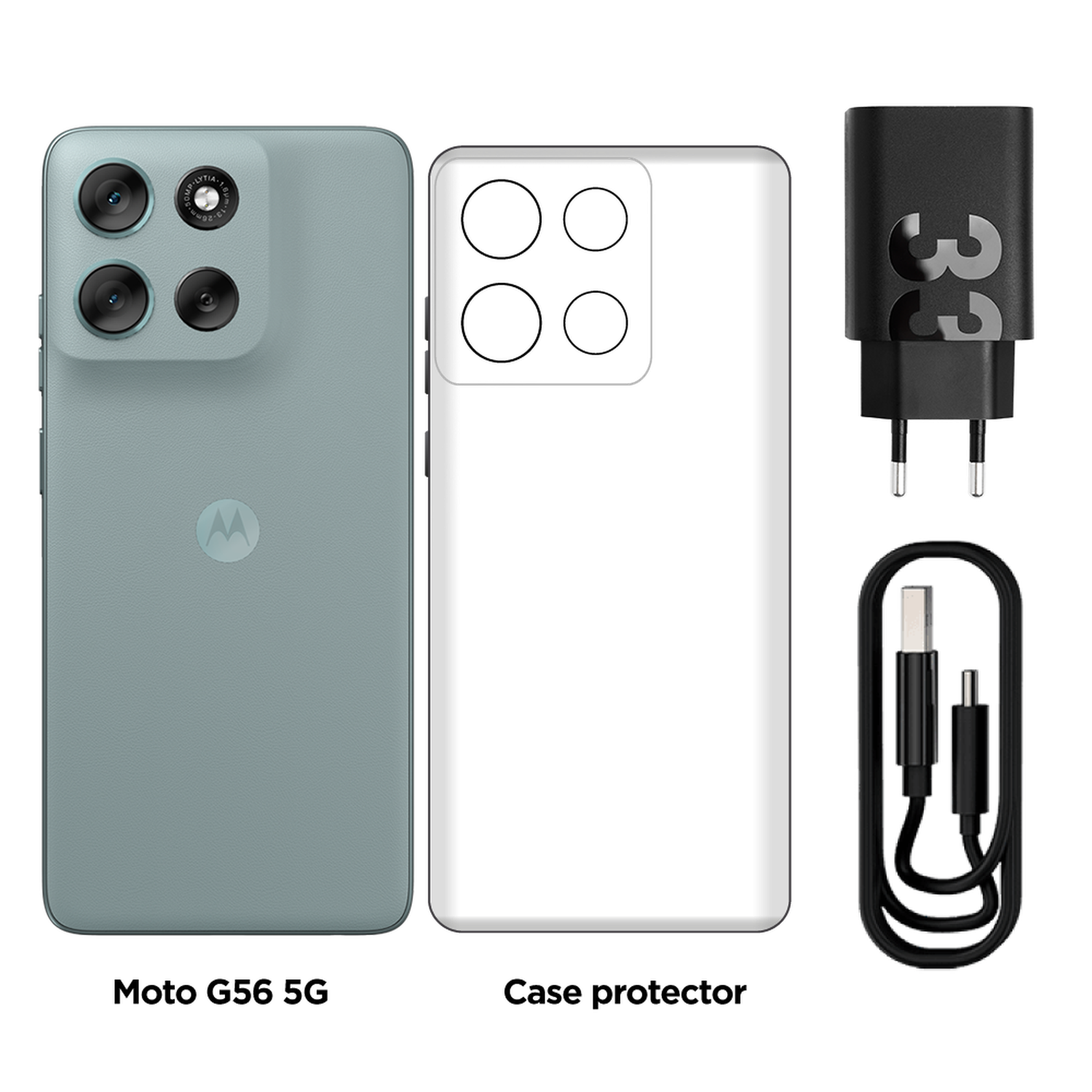 Motorola Moto G56 8+256GB Gris-4
