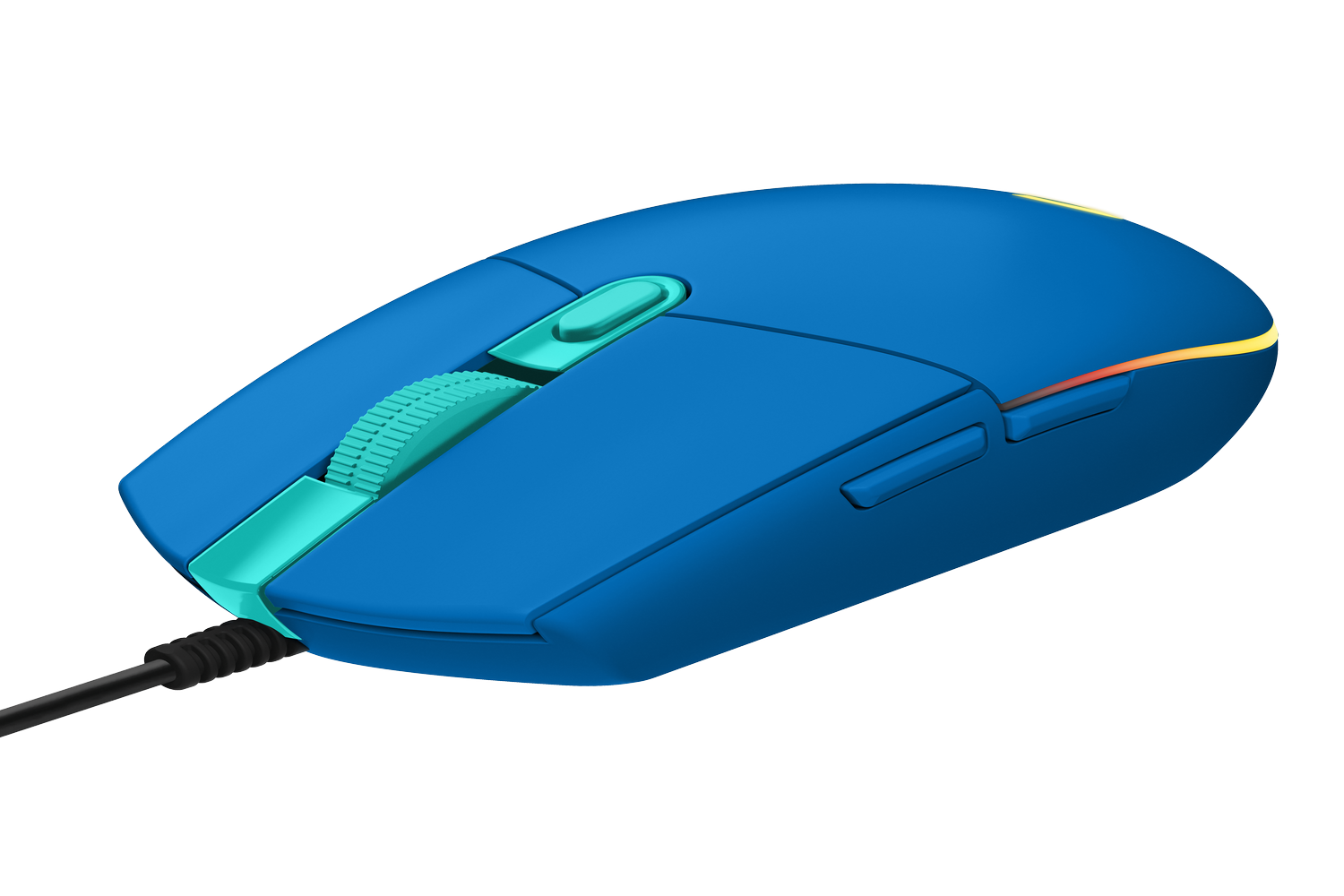 Logitech mouse G203 Lightsync RGB USB 6 botones-2