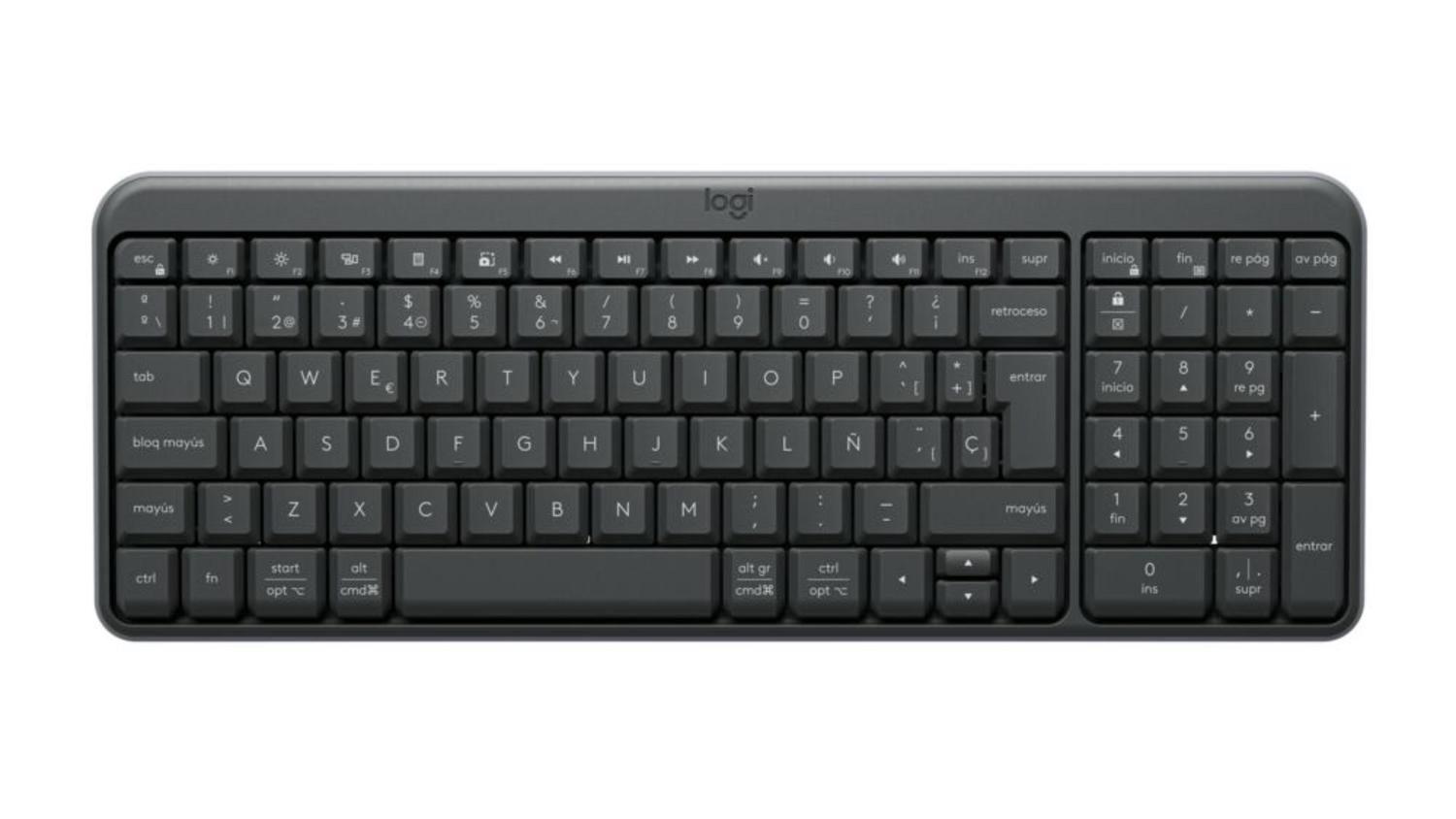 Logitech Teclado Bluetooth K250 Negro Español-0