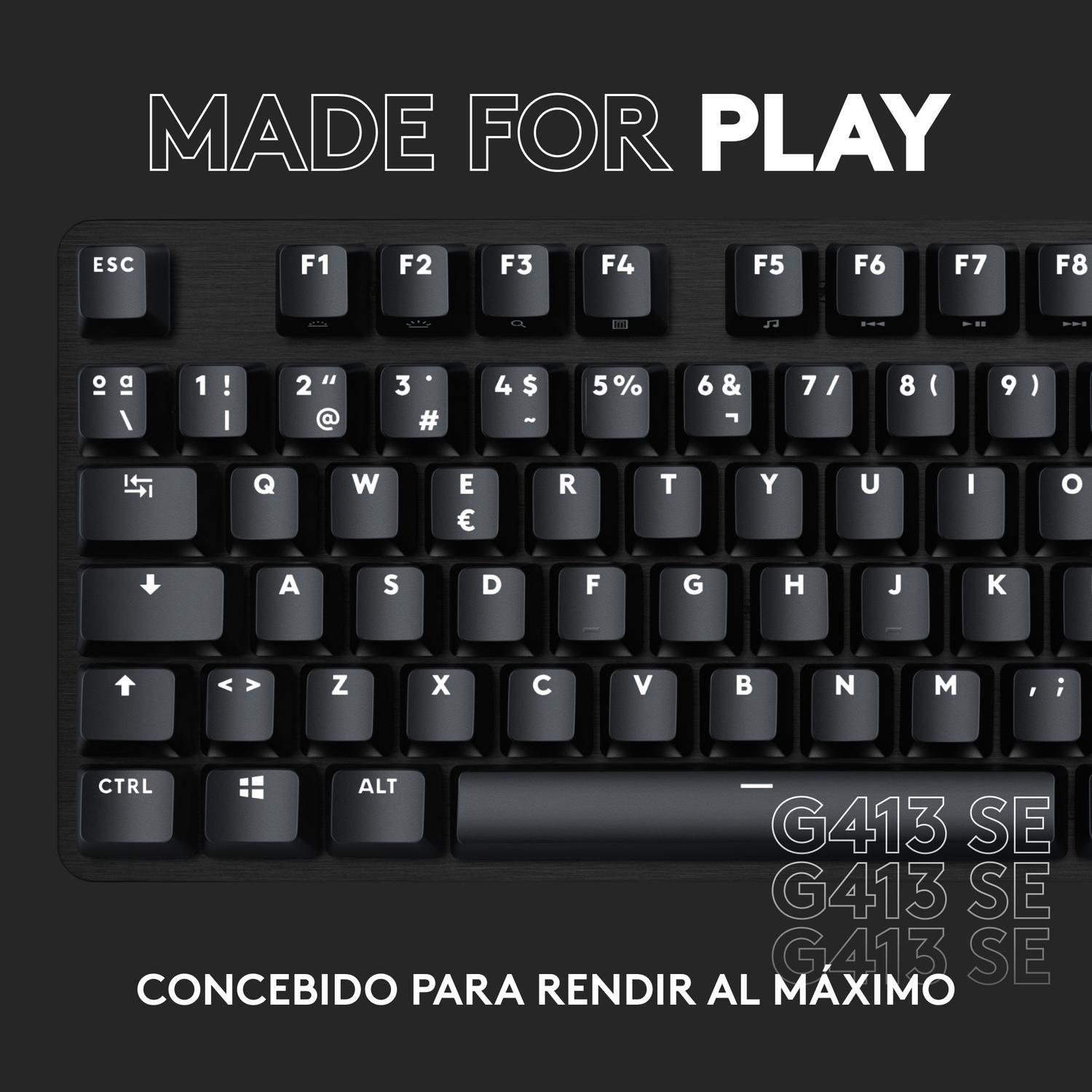 Teclado Gamer Logitech G413 SE Mecanico Ingles-7