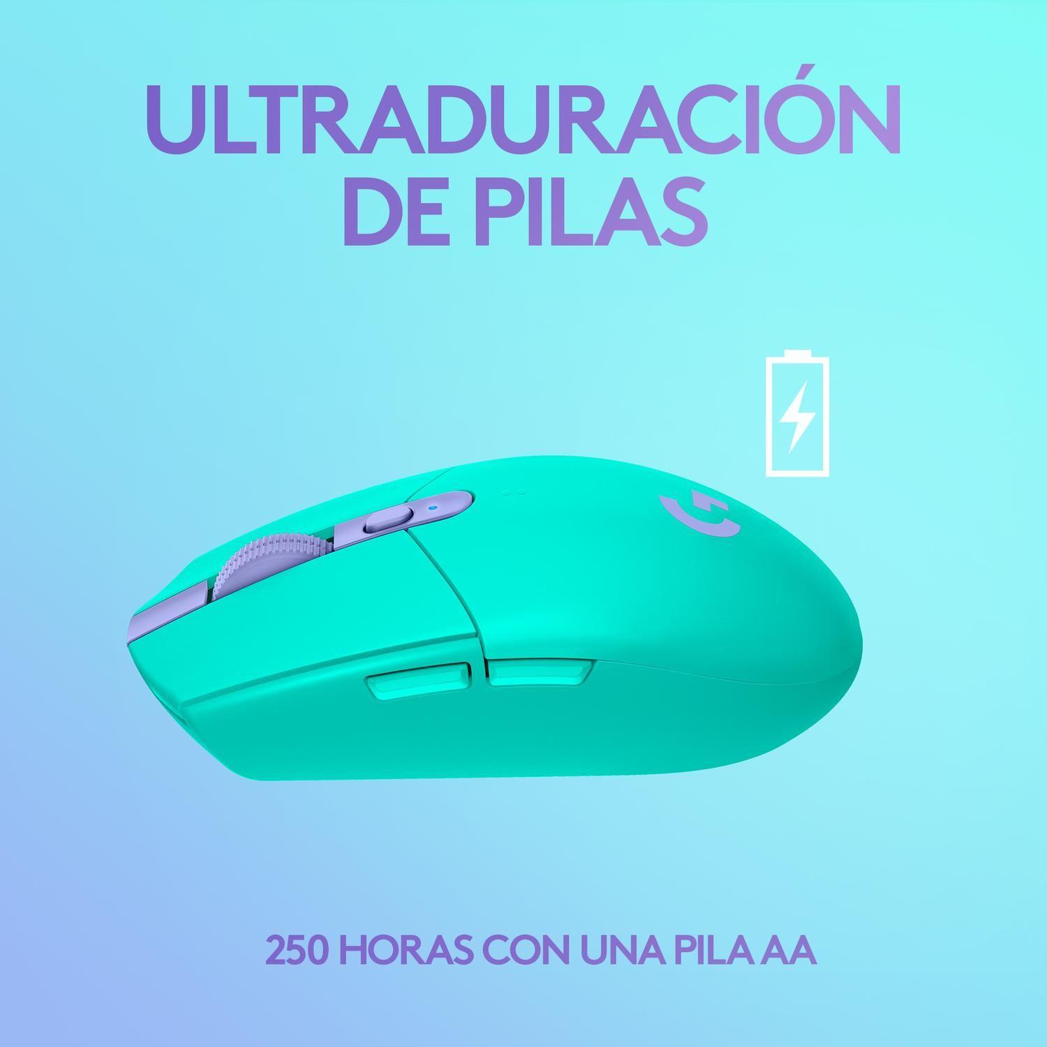 Mouse Gamer Inalambrico Logitech G305 Lightspeed Menta-3