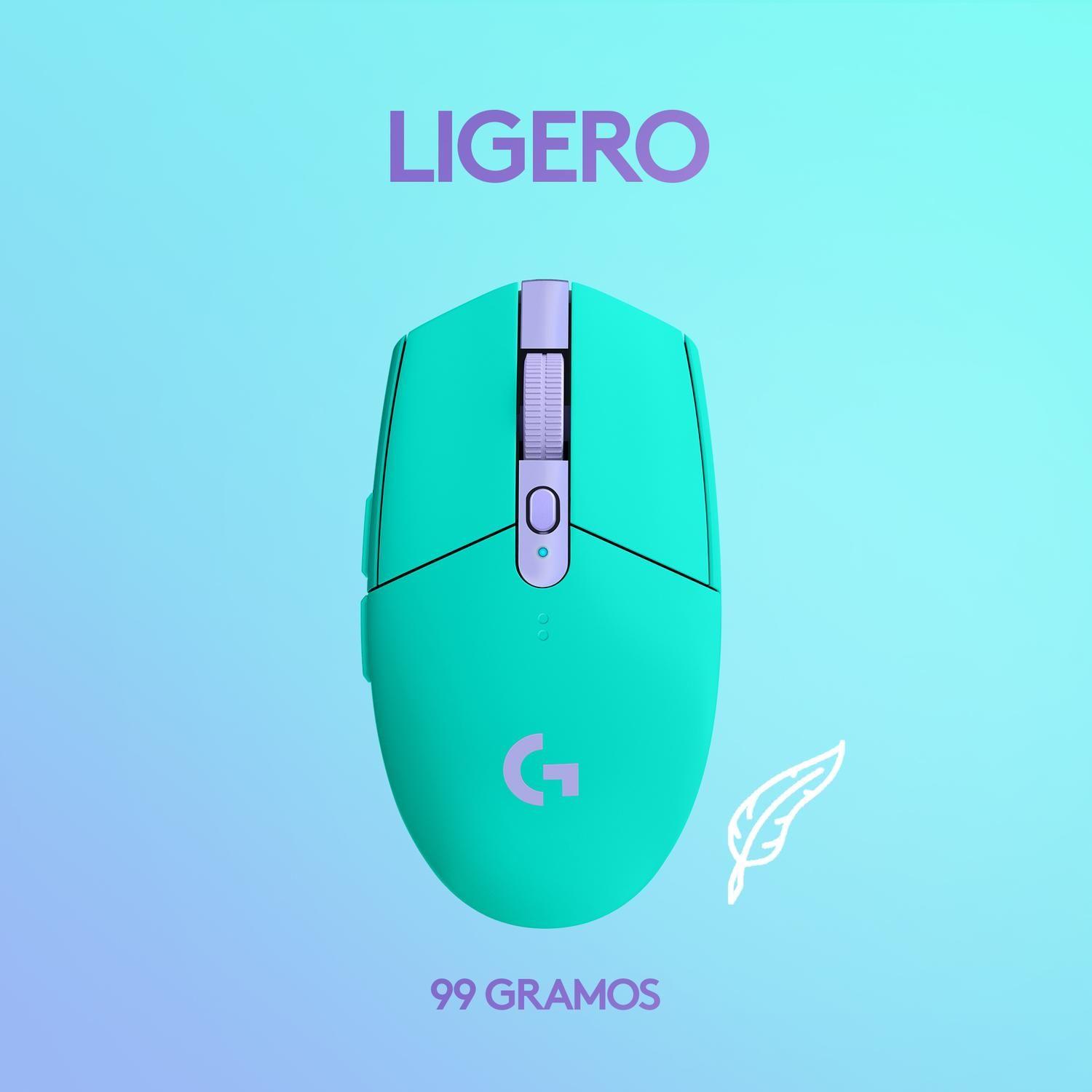 Mouse Gamer Inalambrico Logitech G305 Lightspeed Menta-4