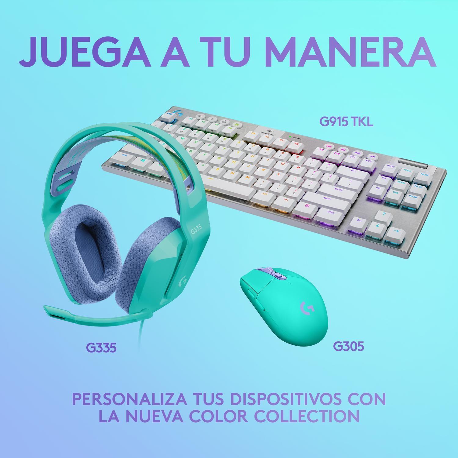 Mouse Gamer Inalambrico Logitech G305 Lightspeed Menta-8
