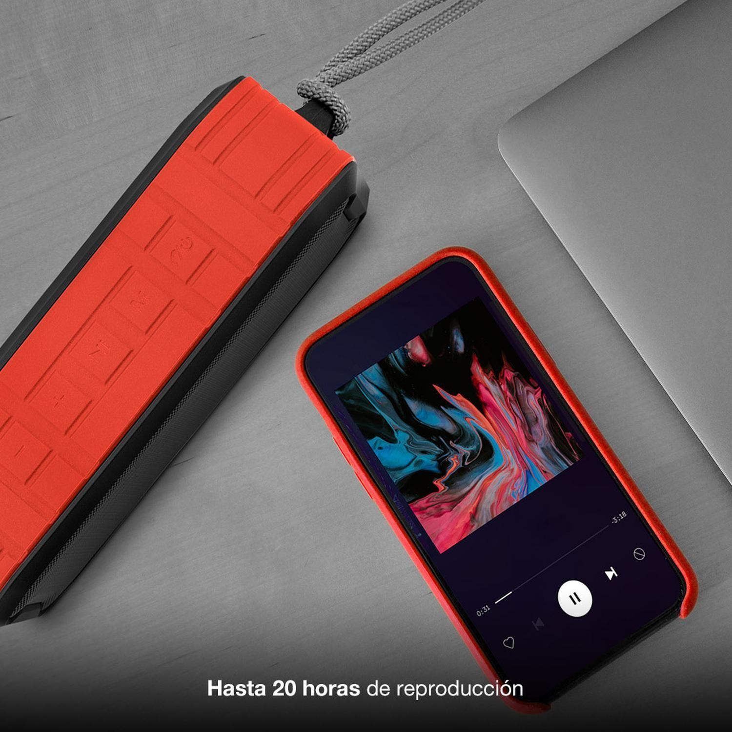 Parlante Bluetooth Xtech 5Watts IPX6 Autonomía 20Hrs XTS-621-2