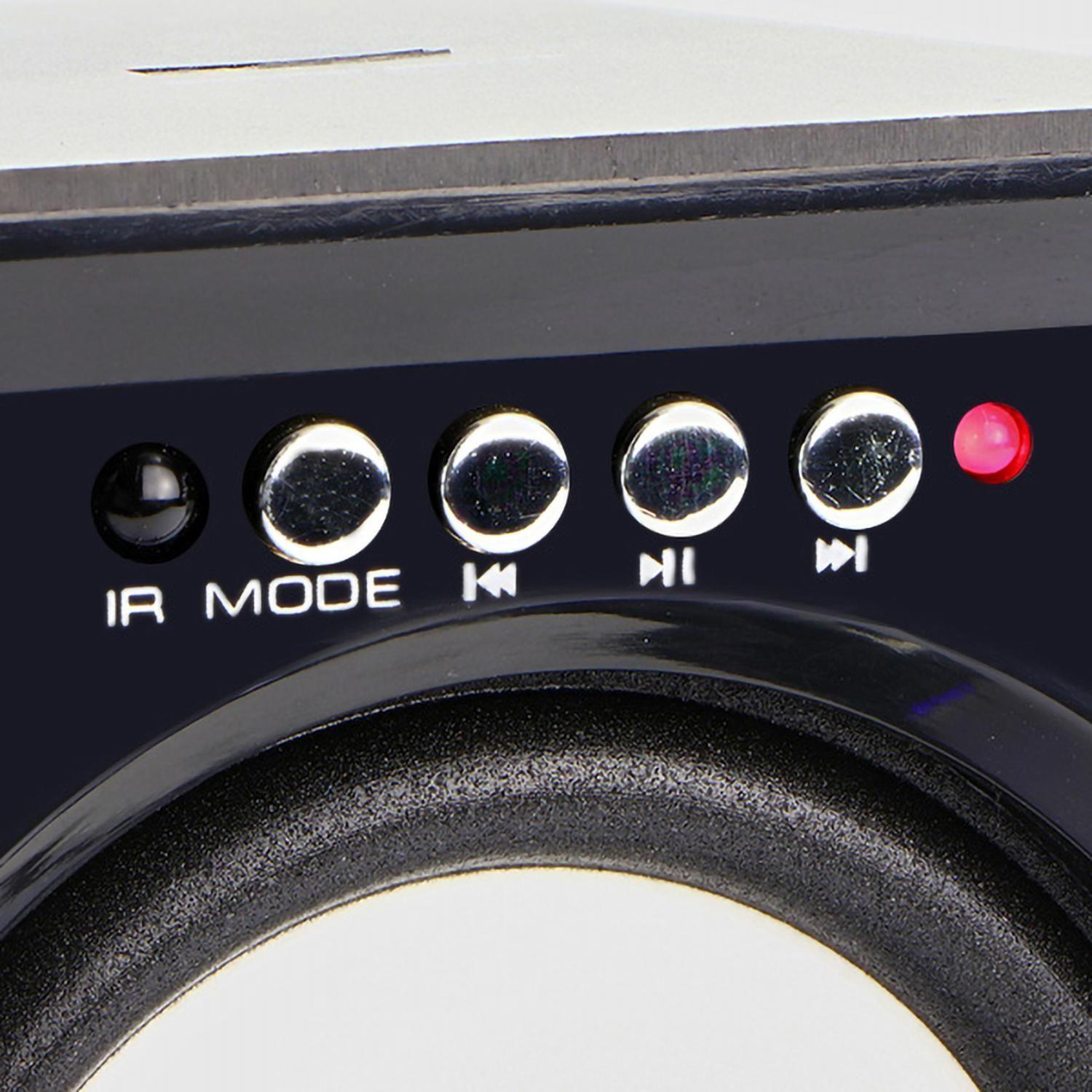 Parlantes PC 2.1 USB para PC USB+SD Xtech XTS-375BK Negro-1