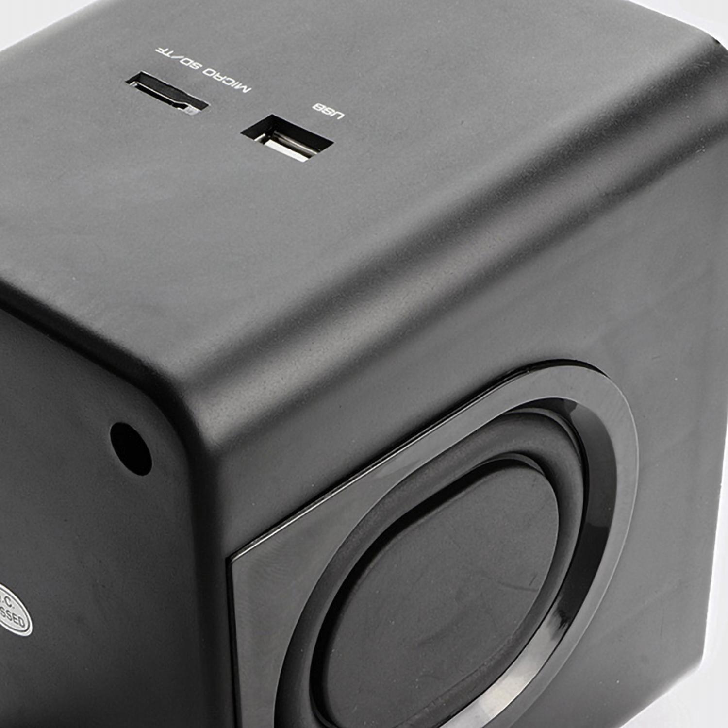 Parlantes PC 2.1 USB para PC USB+SD Xtech XTS-375BK Negro-2