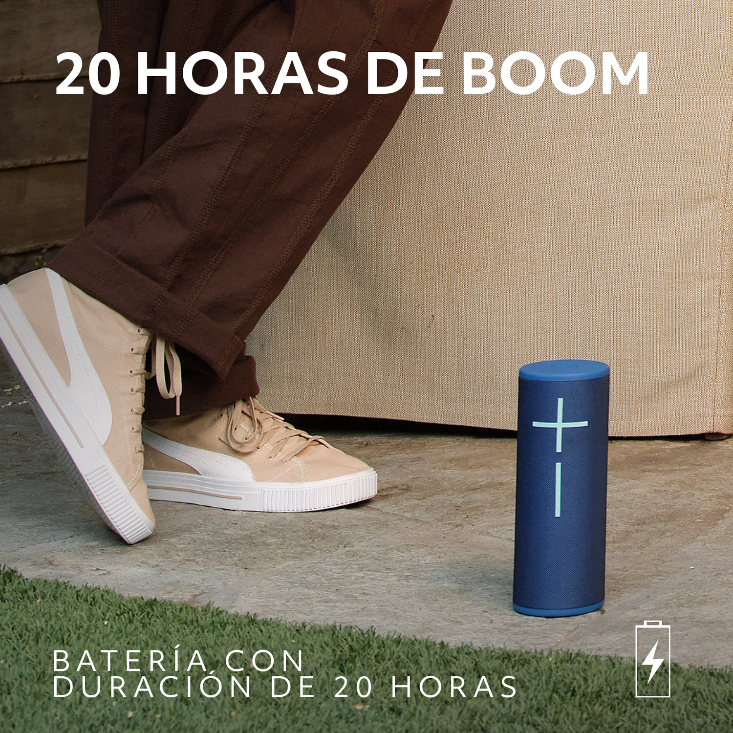 Parlante Bluetooth Logitech UE Megaboom 4 Plus Azul-2