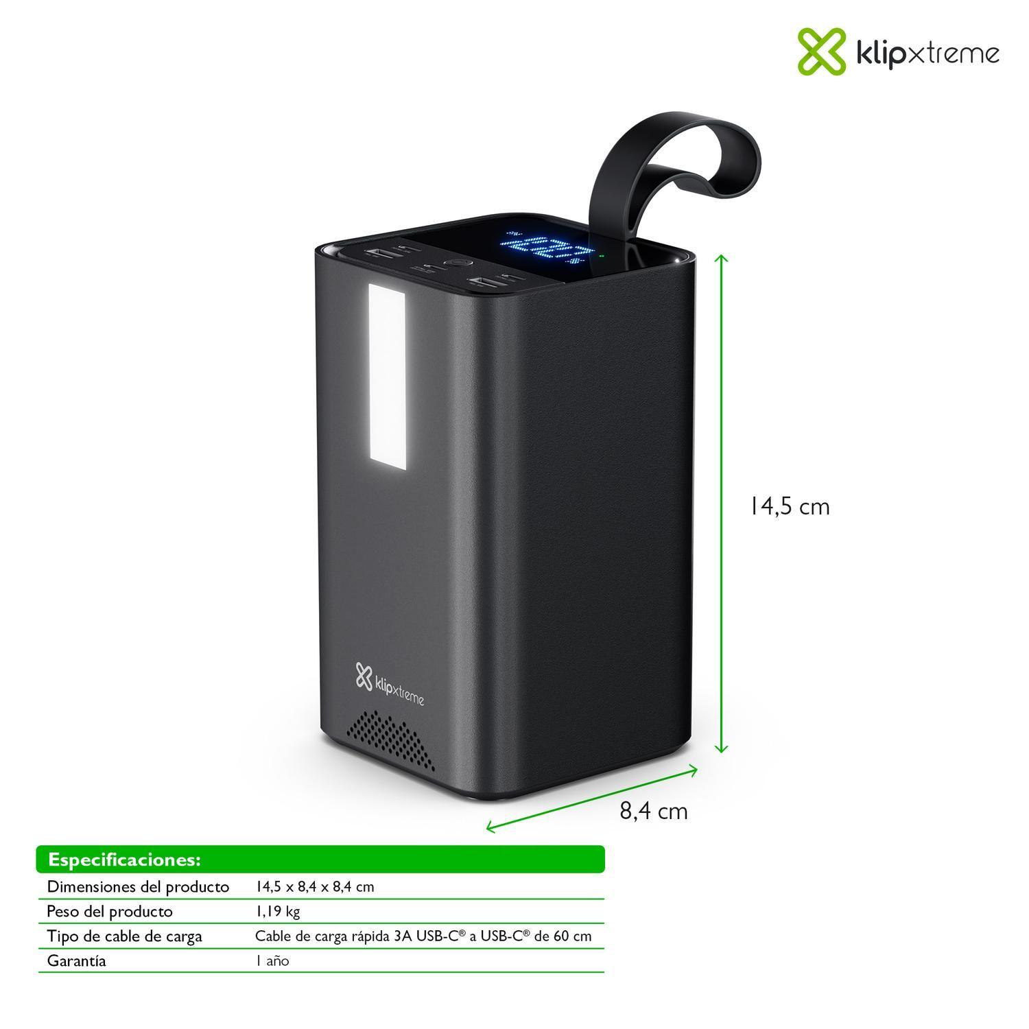 Klip Xtreme PowerBank 50.000 mAh PowerCell Apex 100W-3