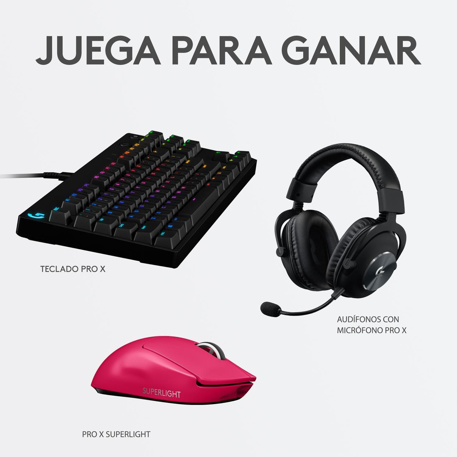 Mouse Gamer Inalambrico Logitech G PRO X Superlight 2 Rosado-9