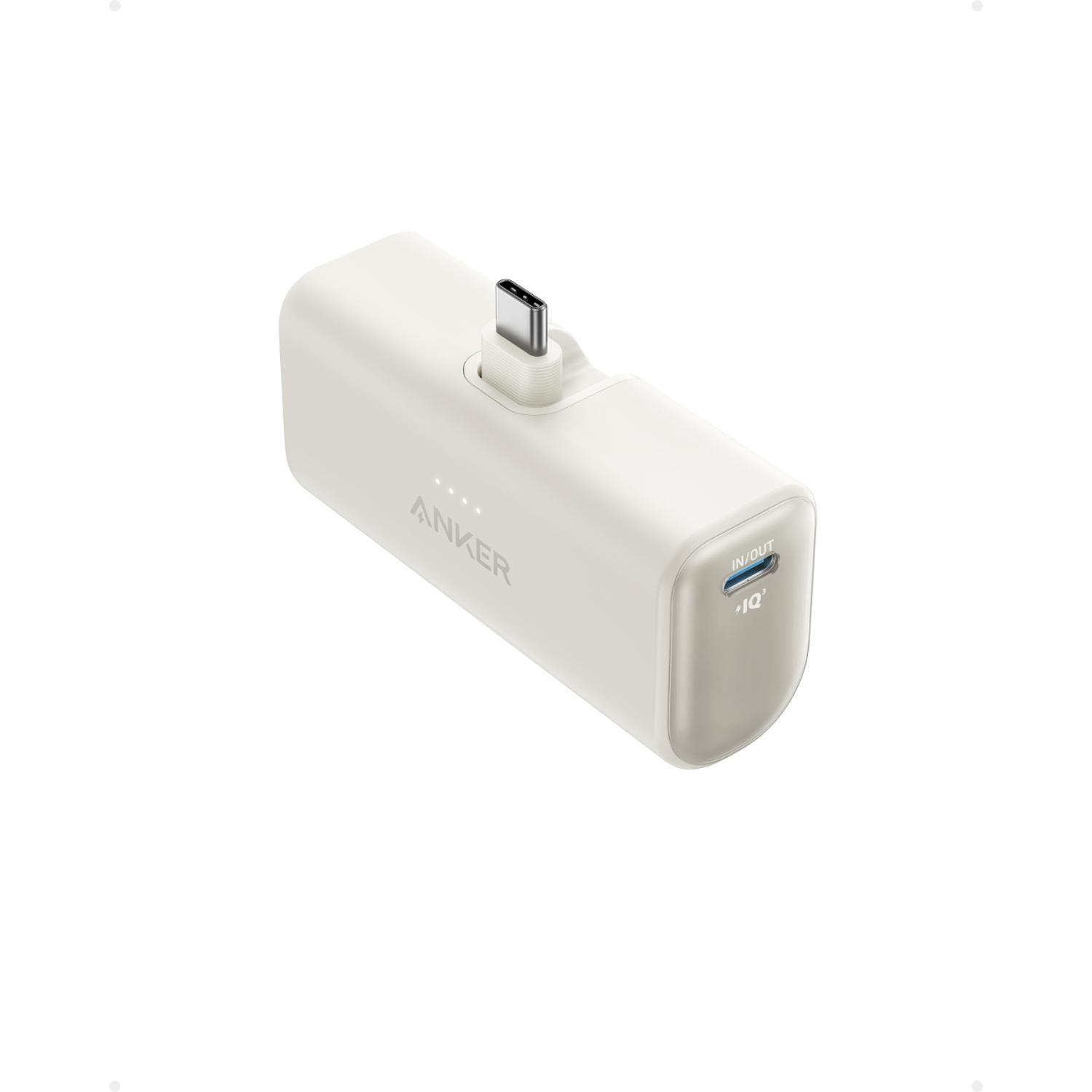 Powerbank Nano Batería Externa Anker 5.000 mAh USB-C Blanco-0
