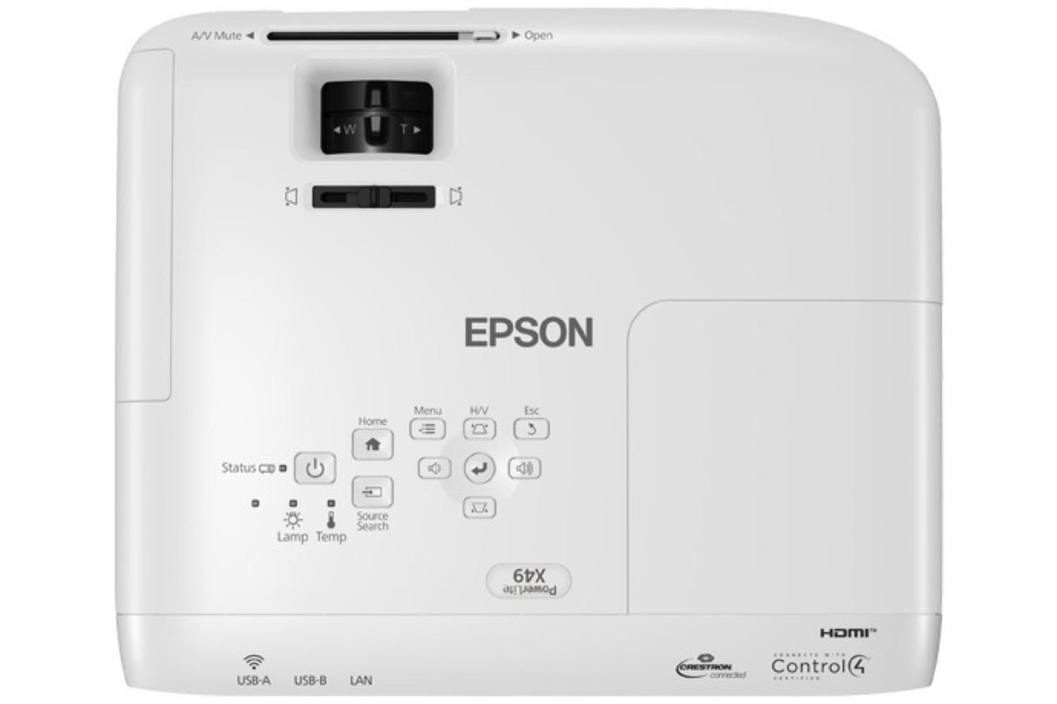 Epson PowerLite 119W - 3LCD projector - portable-4
