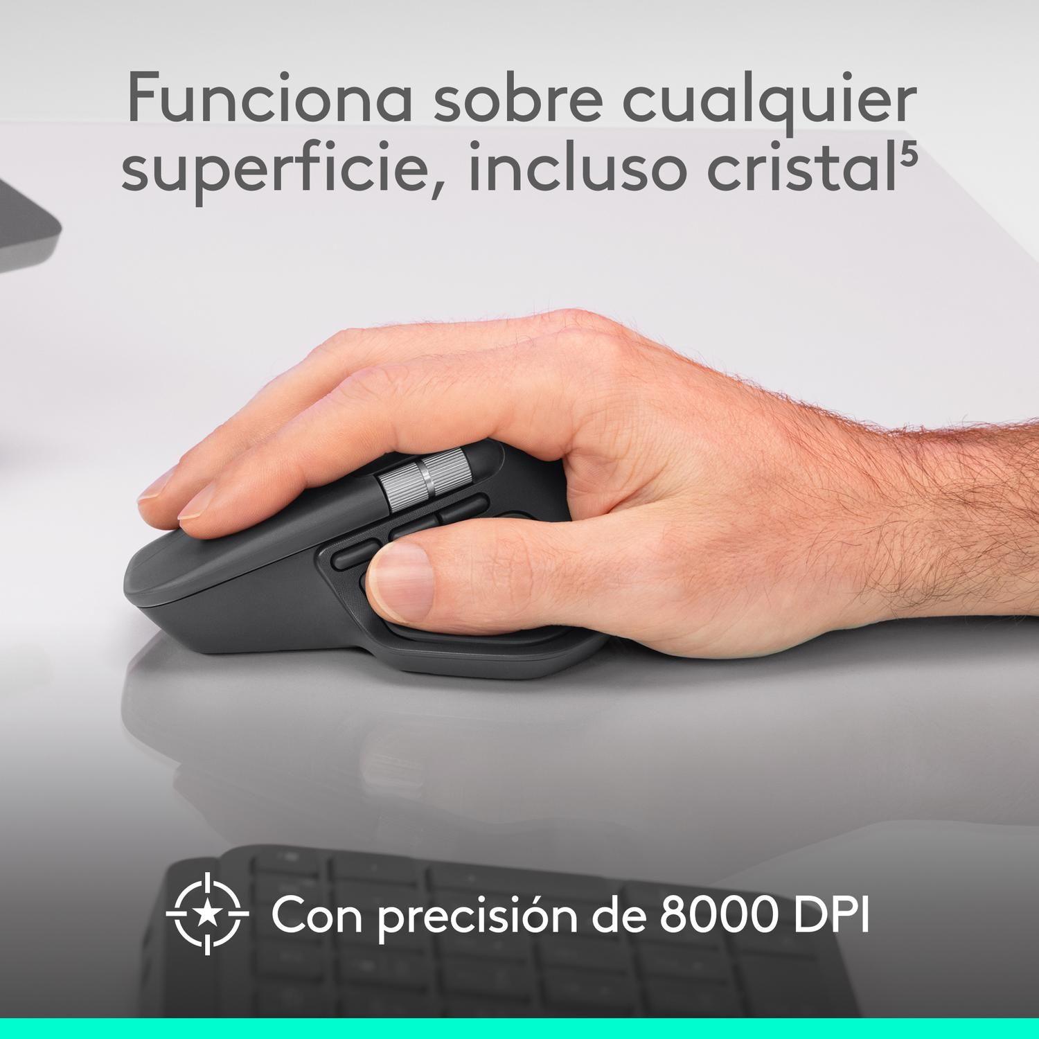 Mouse Inalambrico Logitech MX Master 4 Grafito-4