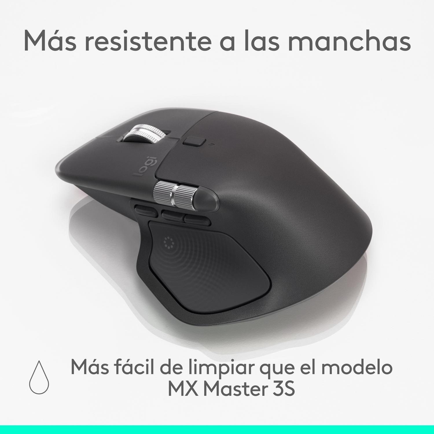 Mouse Inalambrico Logitech MX Master 4 Grafito-9