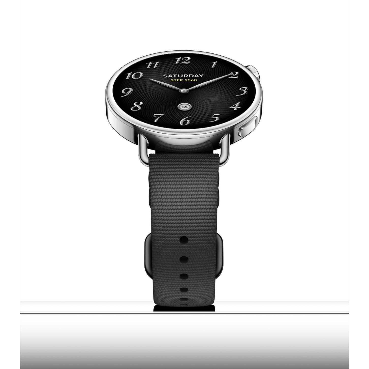 Xiaomi Watch S4 41mm Fluororubber Strap Black-2