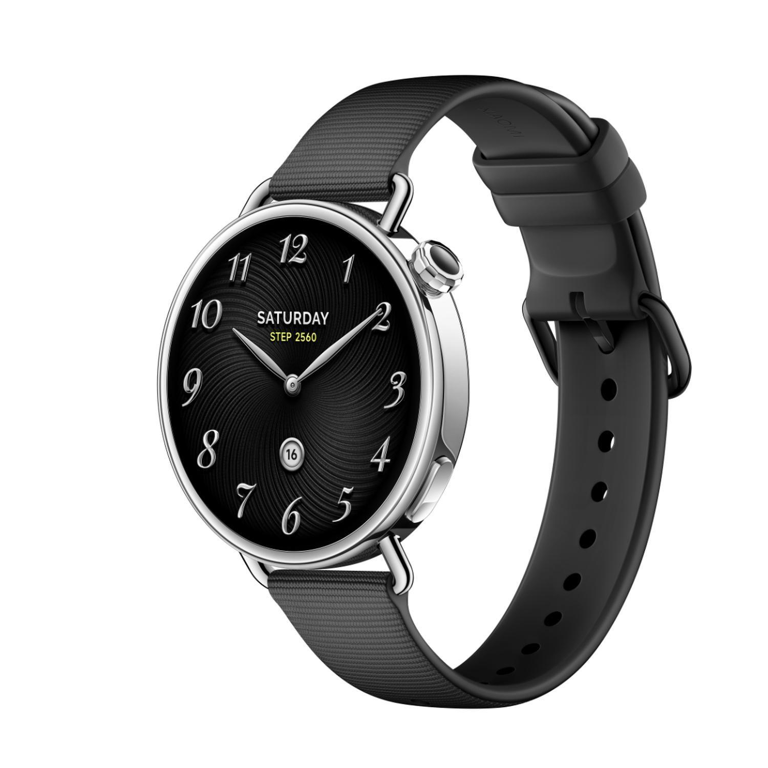 Xiaomi Watch S4 41mm Fluororubber Strap Black-3