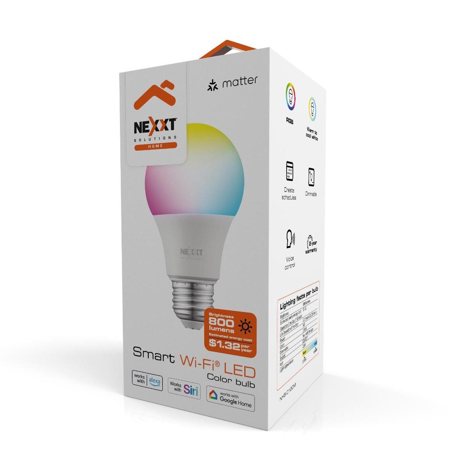 Ampolleta E27 LED Wi-Fi Multicolor 9W 800lm Matter-3