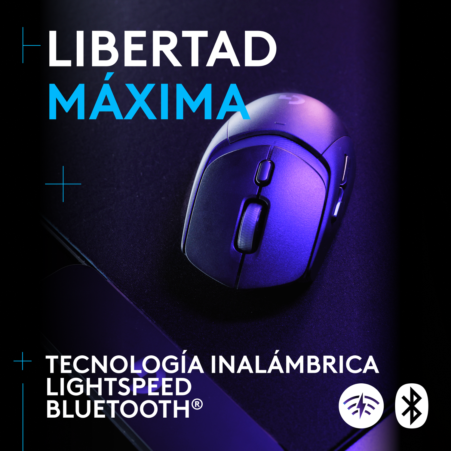 Mouse Gamer Inalambrico Logitech G309 Lightspeed Negro-2