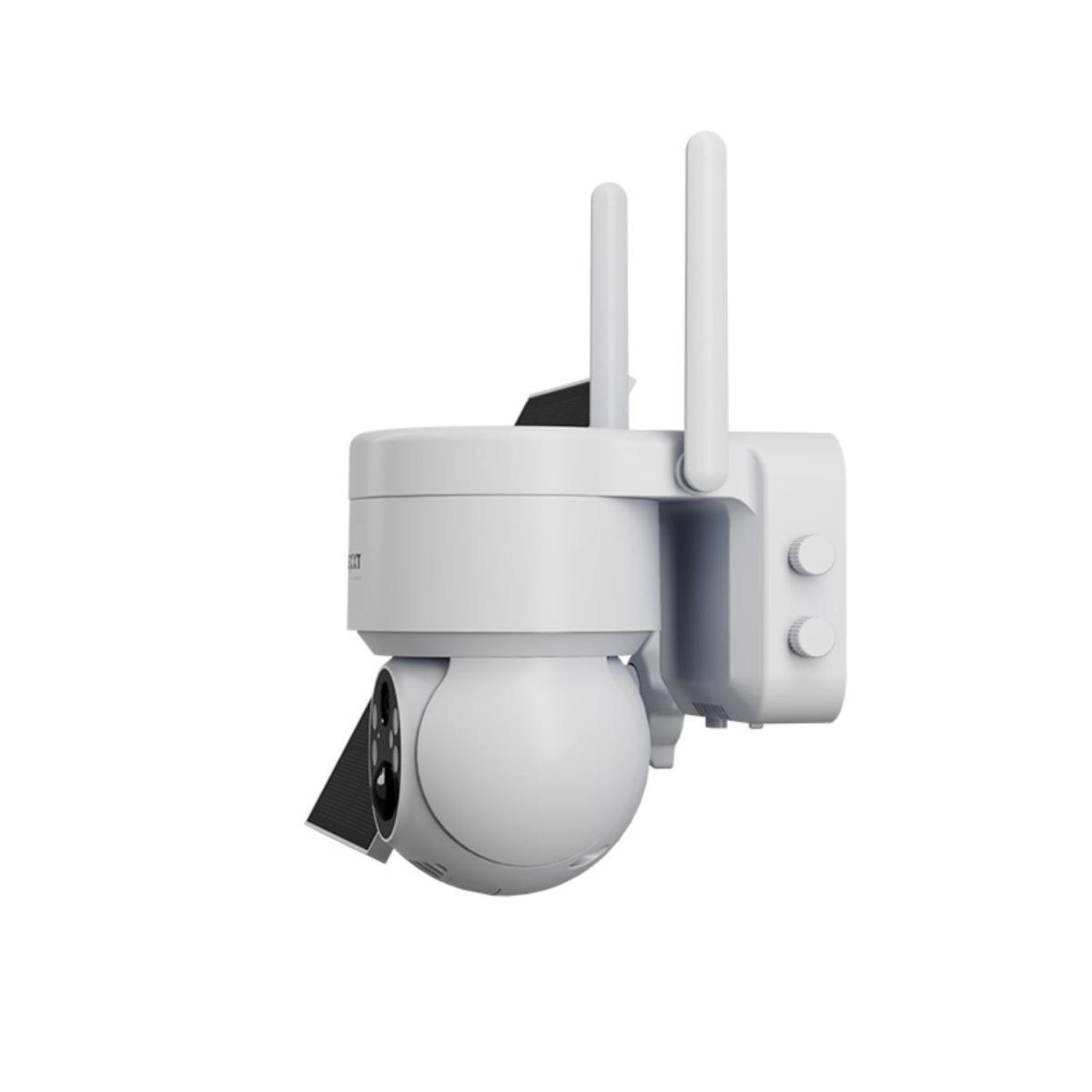 Cámara Wi-Fi exterior Nexxt PTZ solar 2K con luz-6