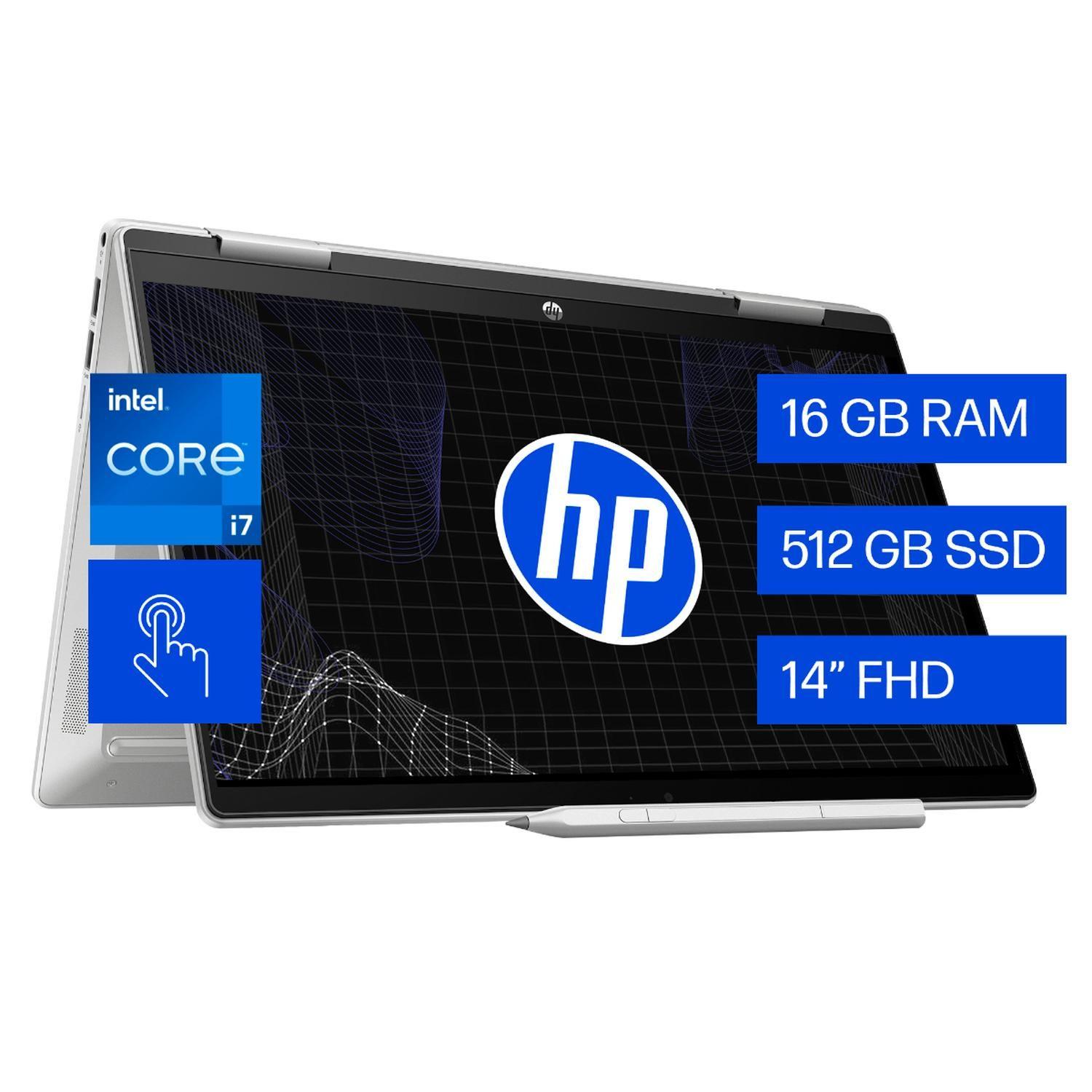 Notebook HP Pavilion x360 2-in-14-ek1002la. Intel Core i7-1