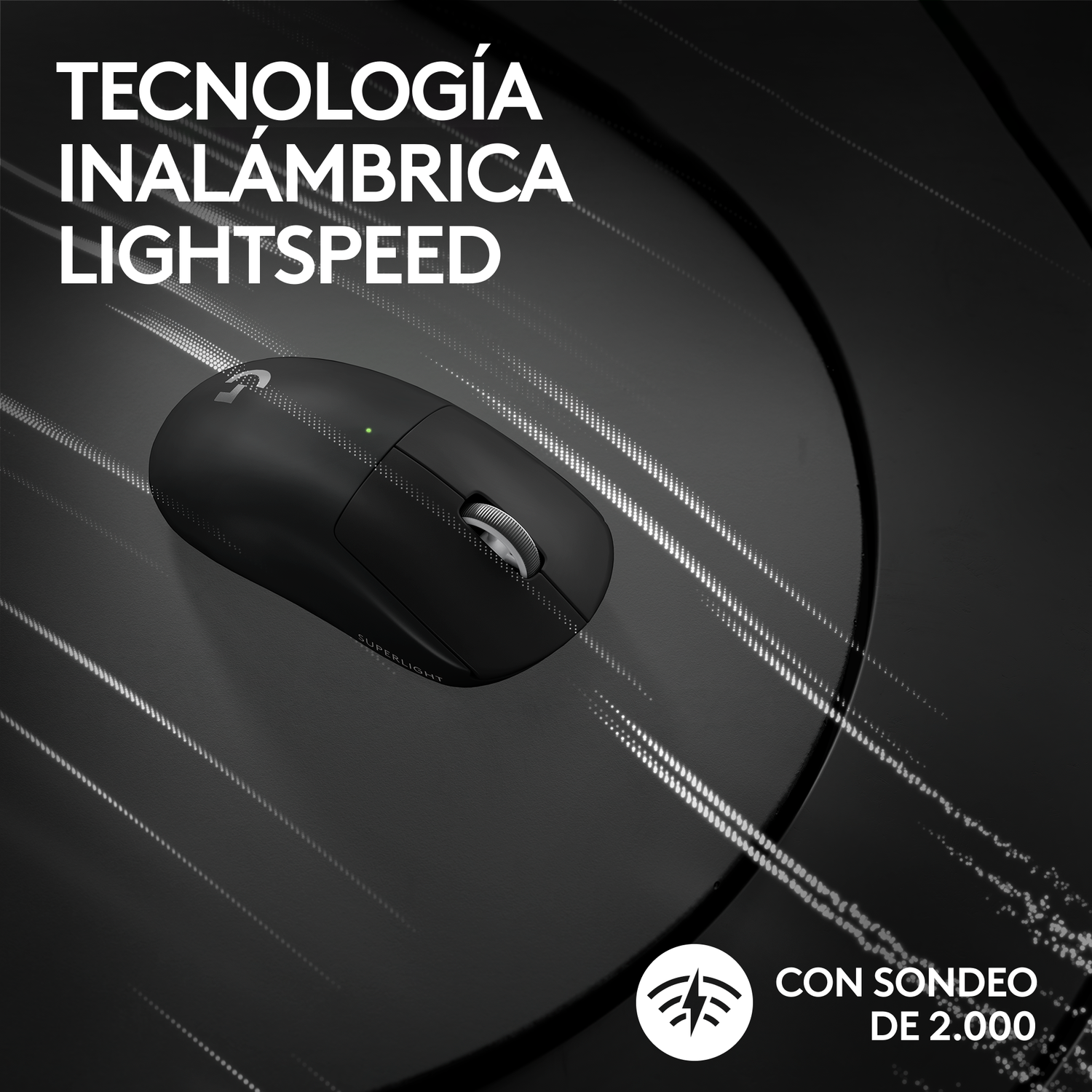 Logitech Mouse Gaming G PRO X SUPERLIGHT 2 Bluetooth-5