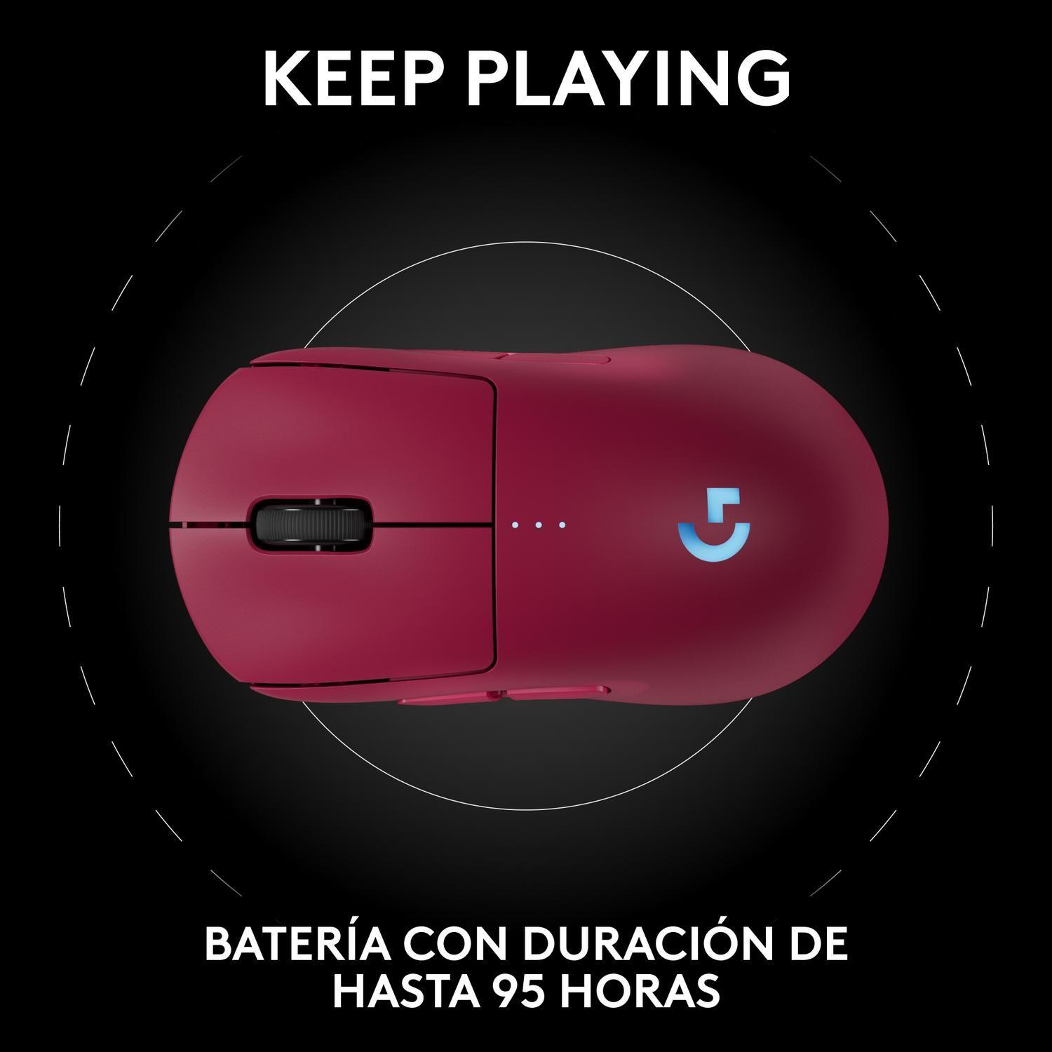Mouse Gamer Inalambrico Logitech G PRO 2 Rosado-6