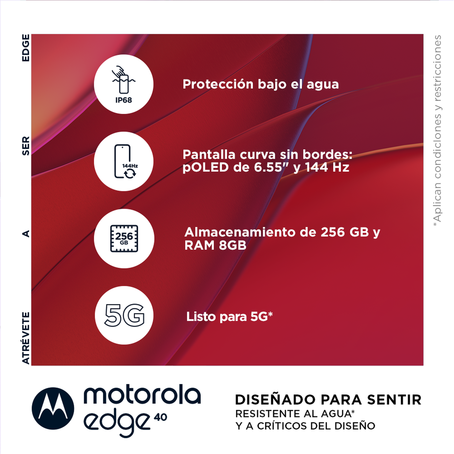 Celular Motorola EDGE 40 8+256 fucsia-2