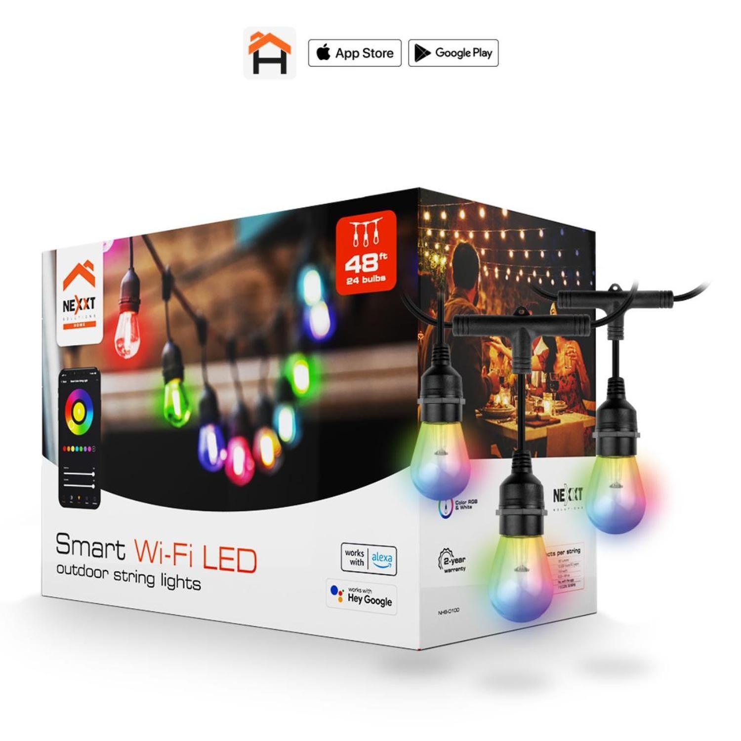 Guirnalda de 24 luces RGB 14m Wi-Fi-3