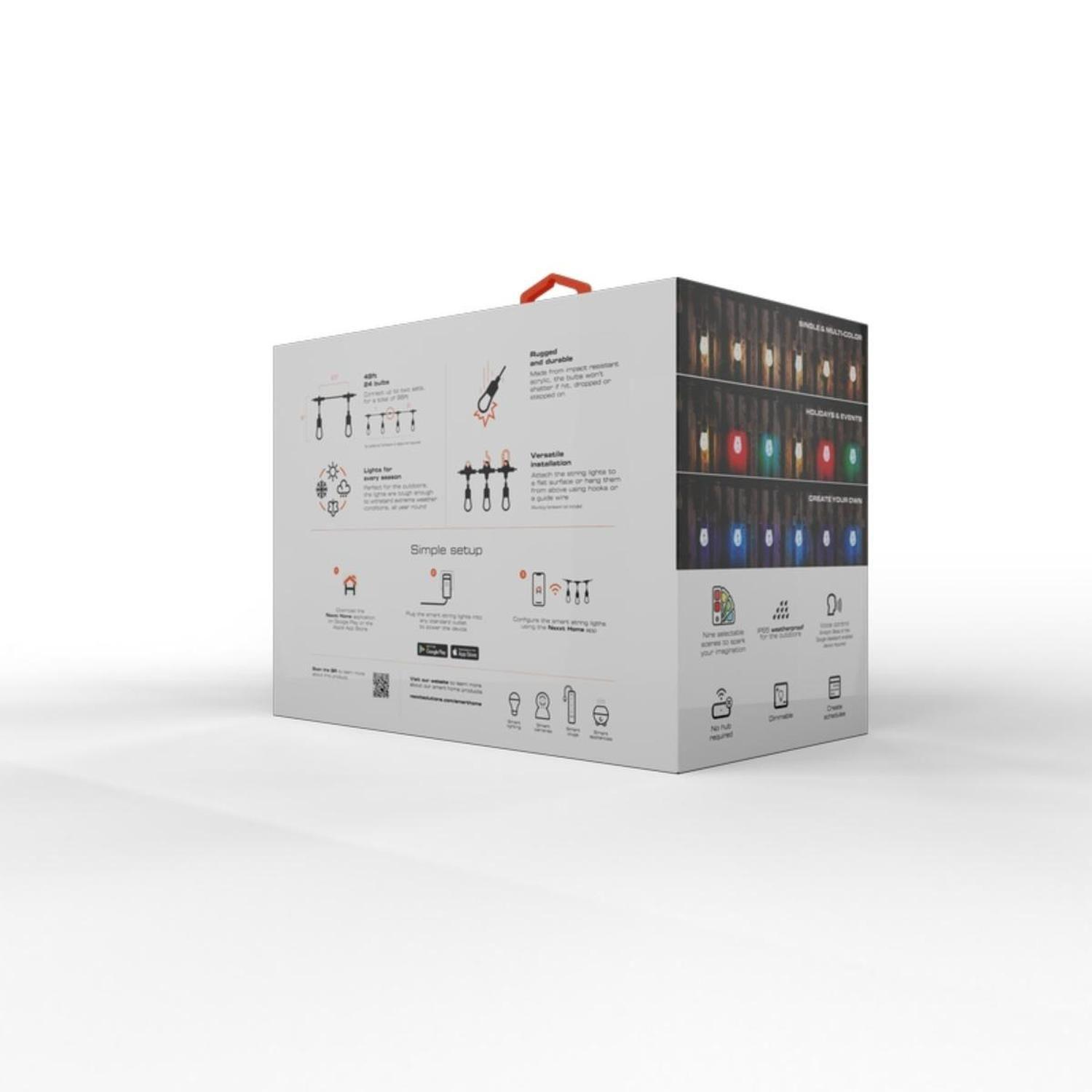 Guirnalda de 24 luces RGB 14m Wi-Fi-5