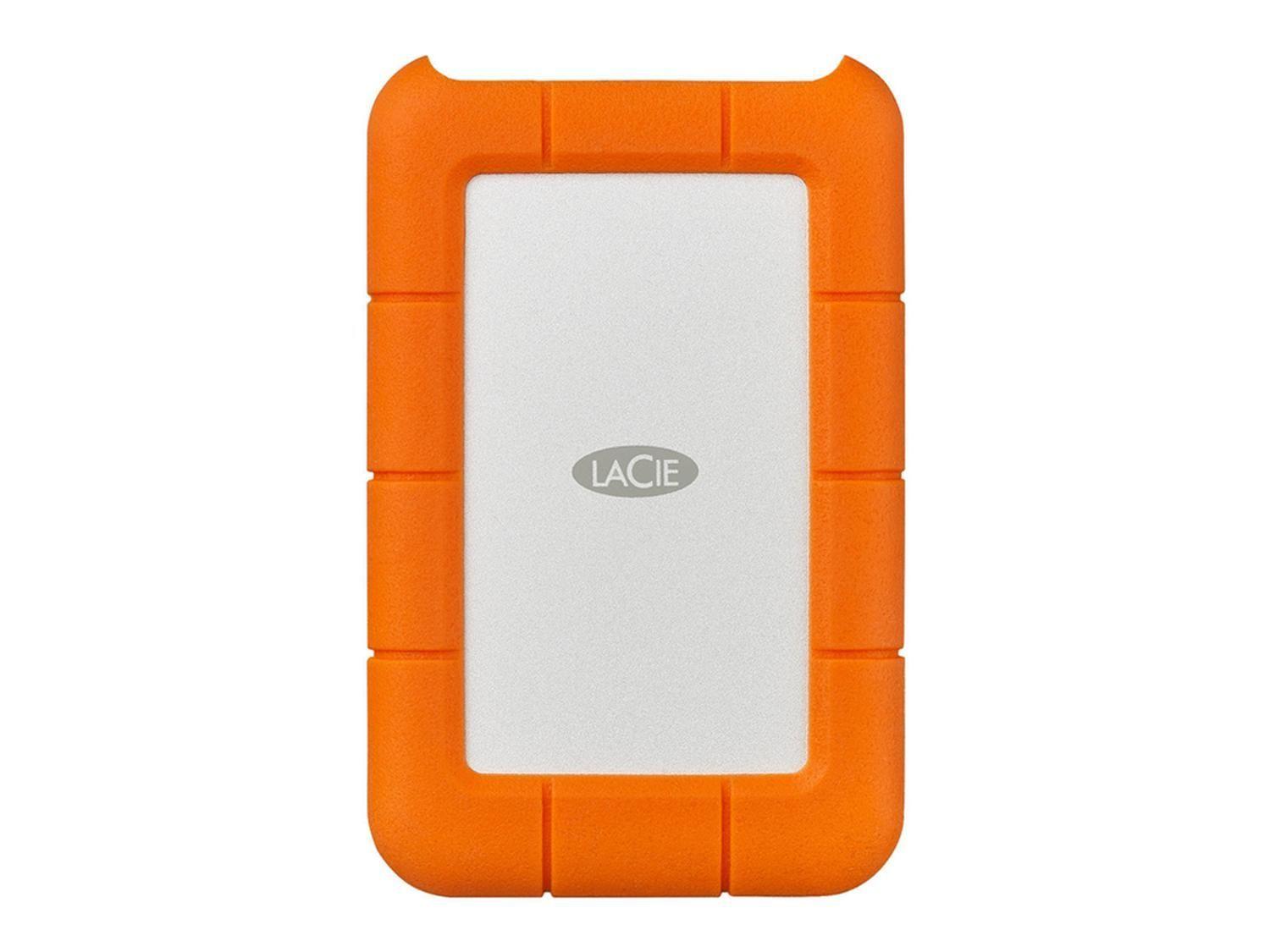Disco Duro Externo Seagate 2TB LaCie Rugged Plateado-0