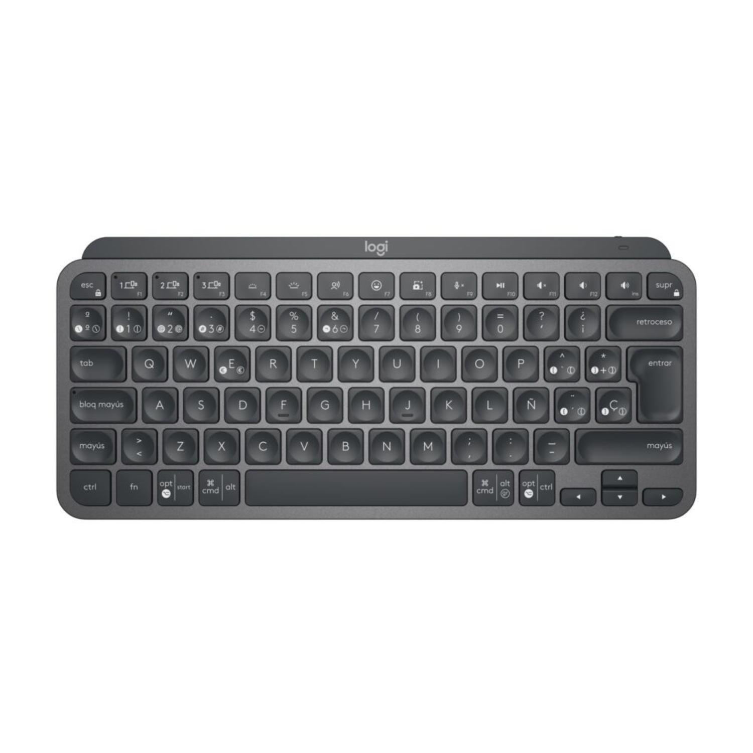 Logitech Teclado inalambrico MX Keys Mini Grafito Español-2