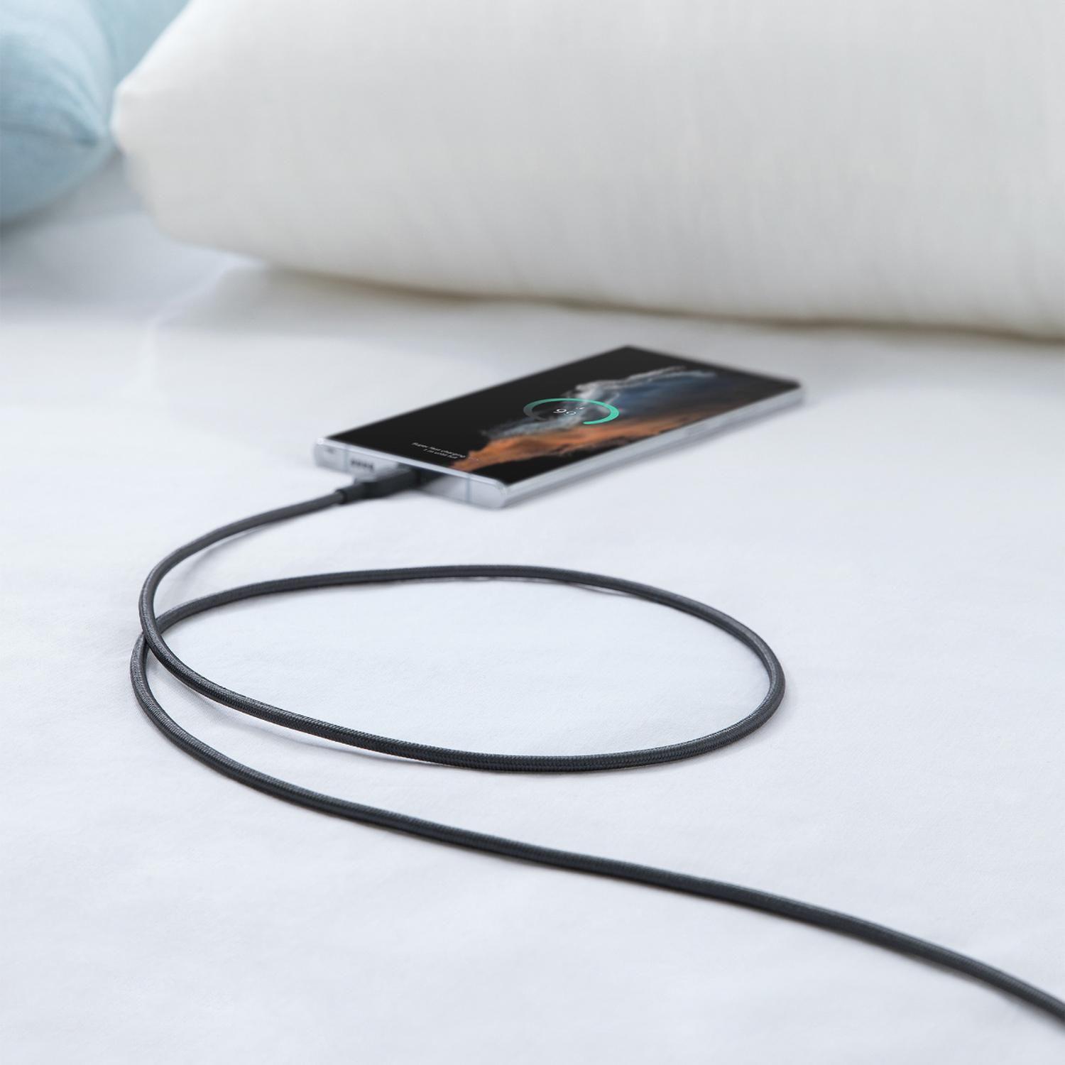 Cable Anker 322 USB-A a USB-C 1.8m 6ft Braided Black-4