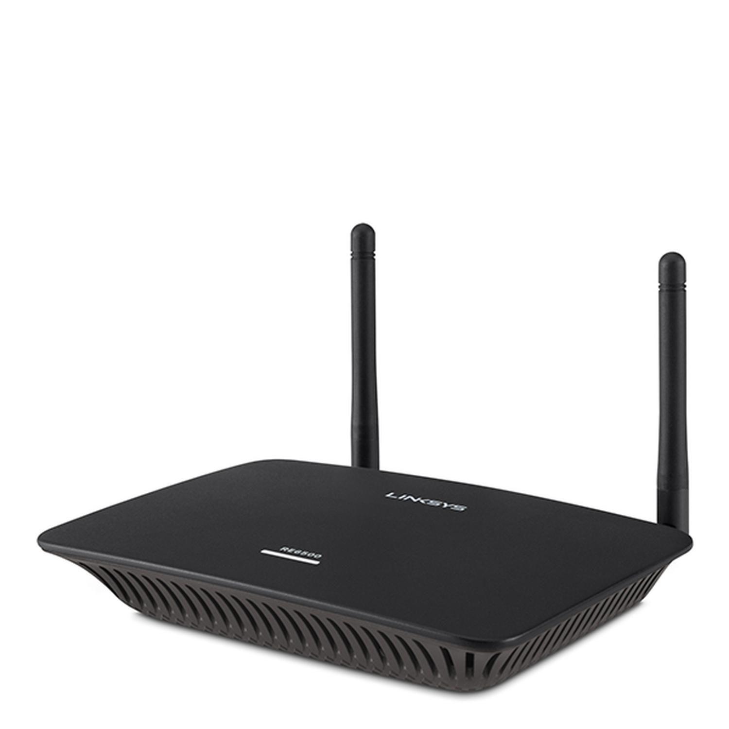 Extensor de Señal WiFi Linksys RE6500 AC1200 (Desktop) 4 Puertos Gb + 1 audio Negro-1