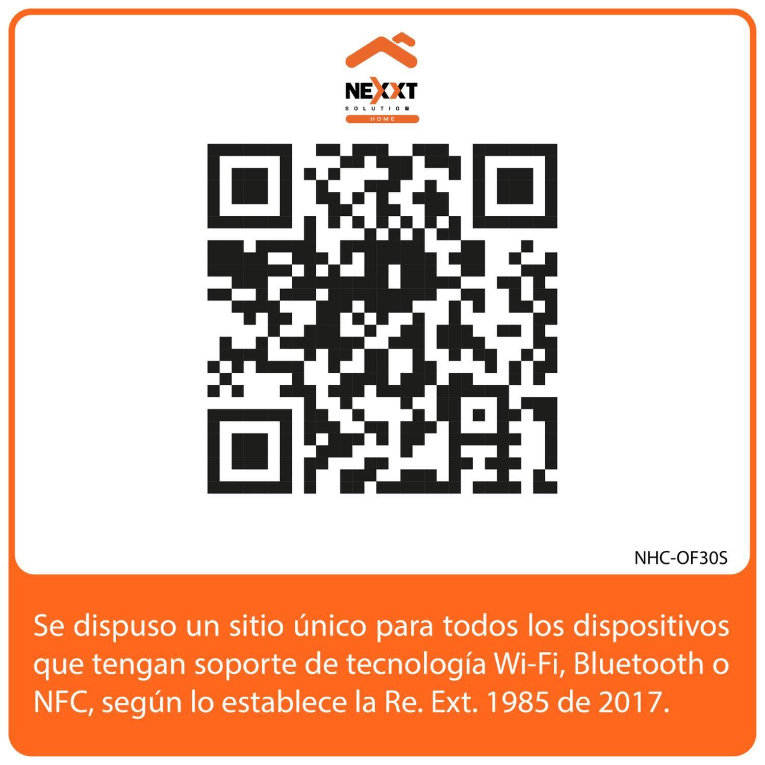 Cámara Wi-Fi exterior Nexxt fija 2K con panel solar incluido-5