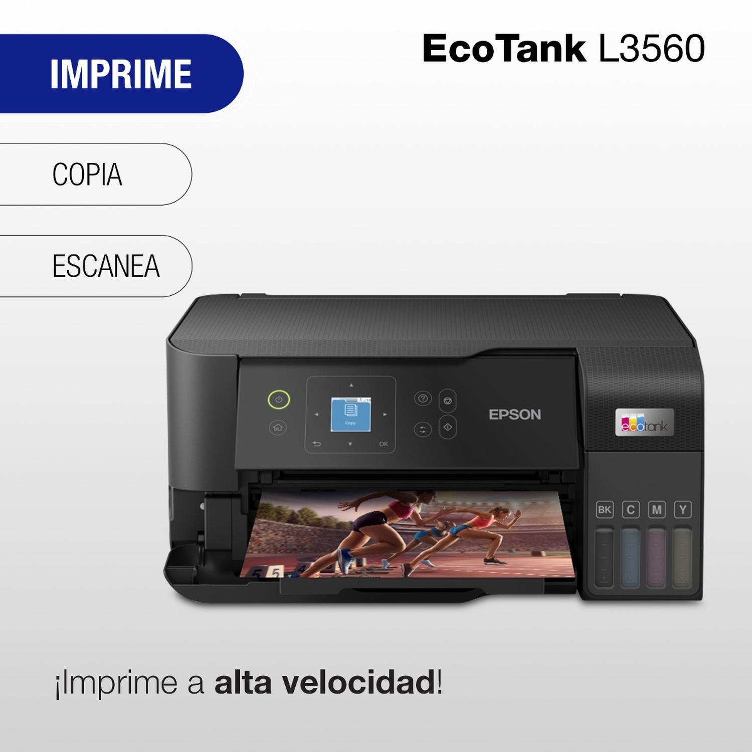 Impresora EPSON Multifuncional 3 en 1 EcoTank L3560 Wi-Fi-2