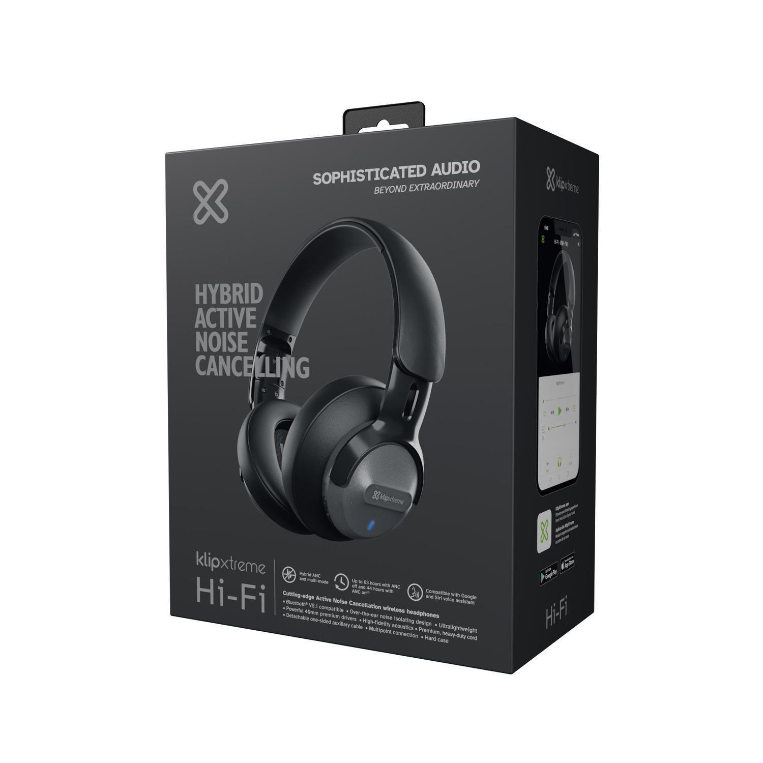 Audifonos Klip Xtreme HIFI con ANC 63 Hrs autonomia-5