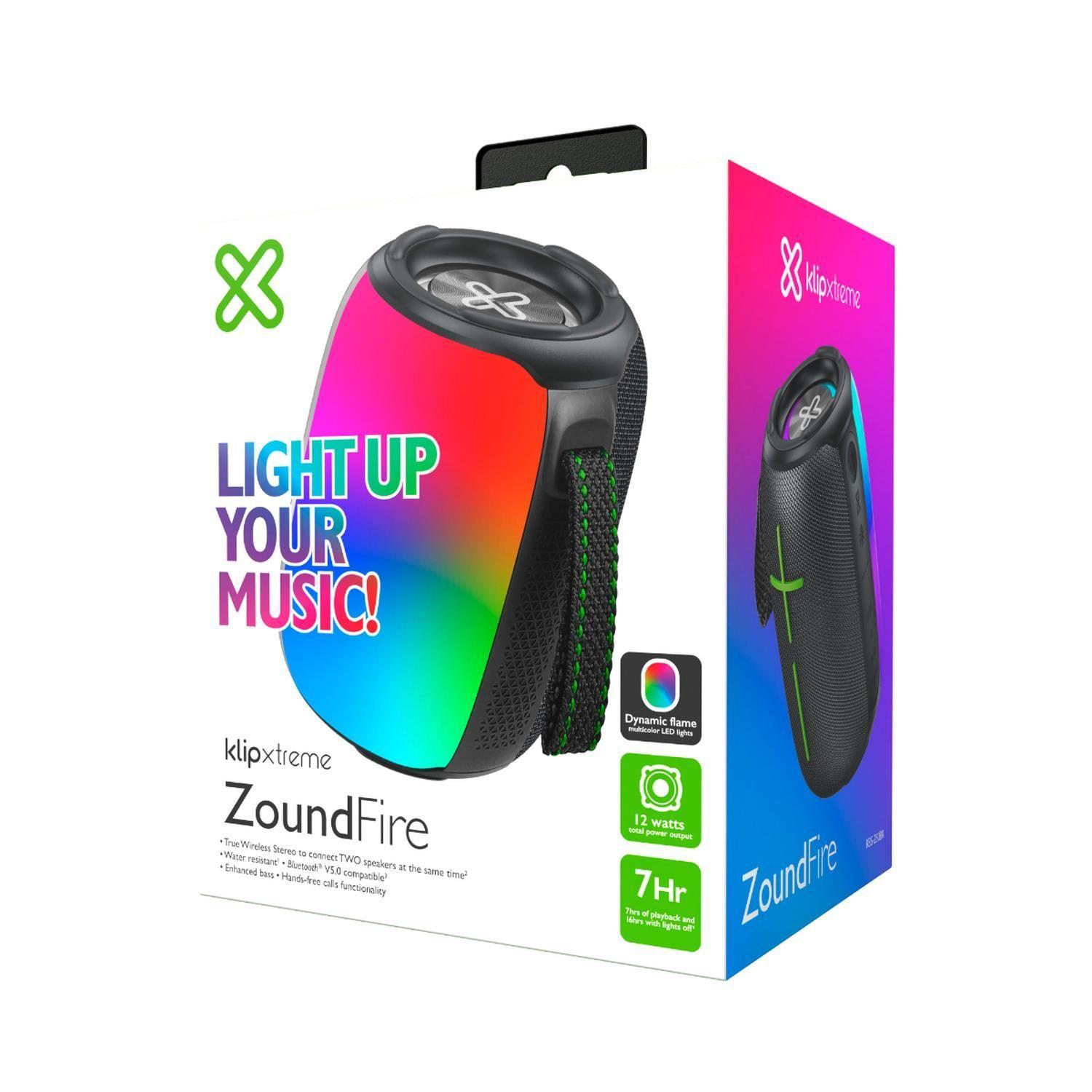 Parlante Portátil Klip Xtreme Zoundfire Bluetooth KBS-250BK-5