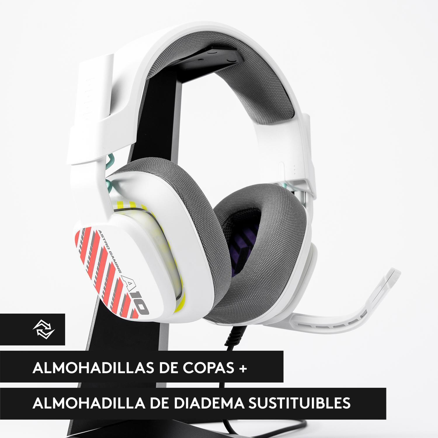 Audifono Gamer Astro A10 Gen2 PS Blanco-4