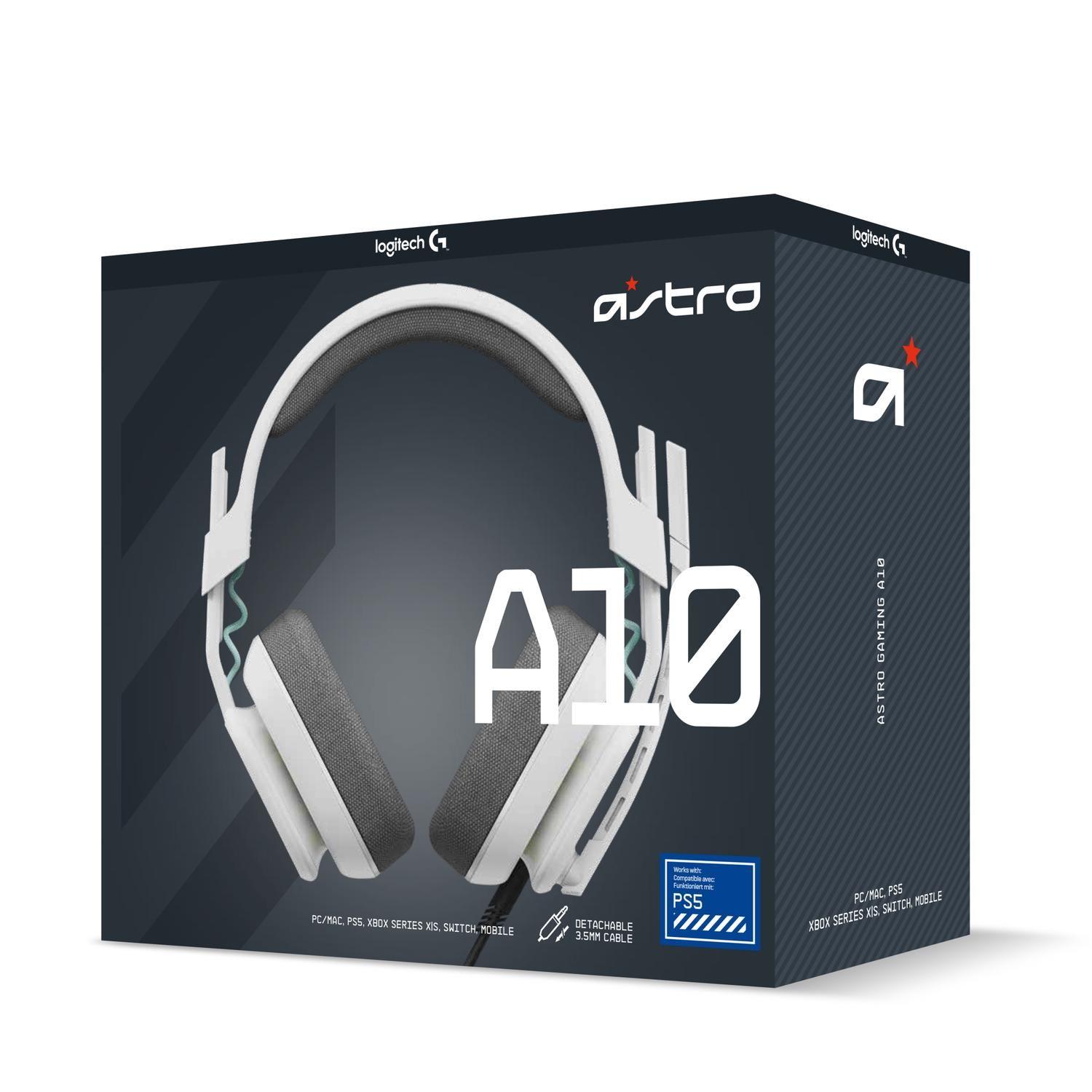 Audifono Gamer Astro A10 Gen2 PS Blanco-5
