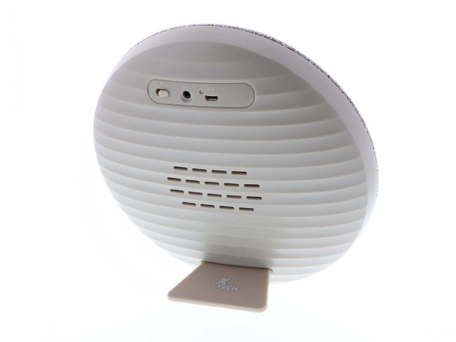 Parlante BT Zeppelin Xtech 6W 20hs Aut XTS-620 Beige-3