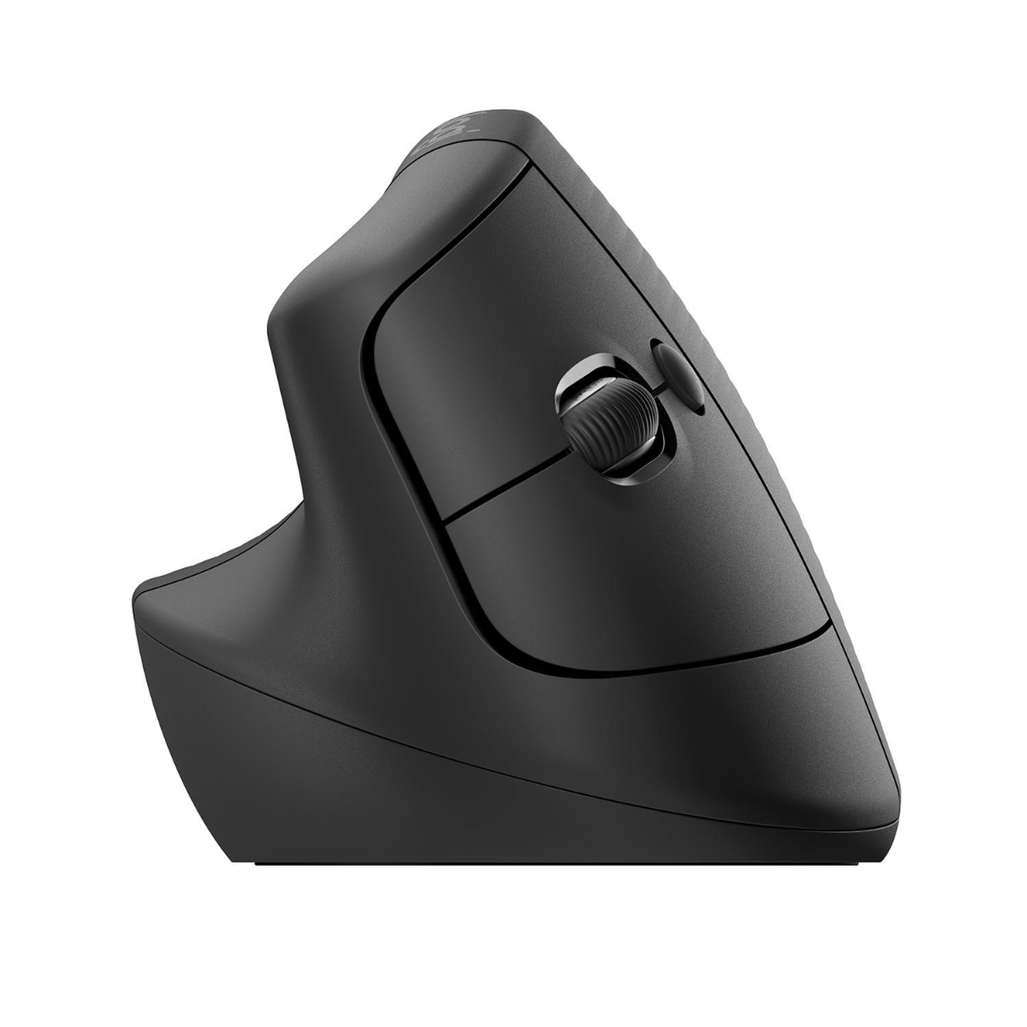 Mouse Inalambrico Logitech Lift Vertical Zurdo Grafito-4