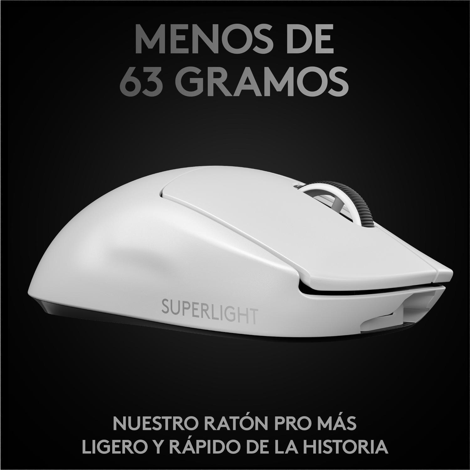 Mouse Gamer Inalambrico Logitech G PRO X Superlight 2C Blanco-2