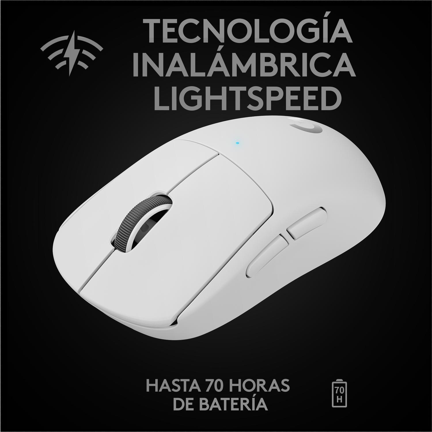 Mouse Gamer Inalambrico Logitech G PRO X Superlight 2C Blanco-3