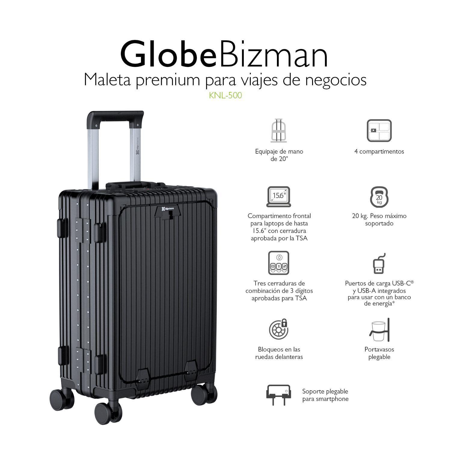 Klip Xtreme Maleta de Cabina GlobeBizman KNL-500-9