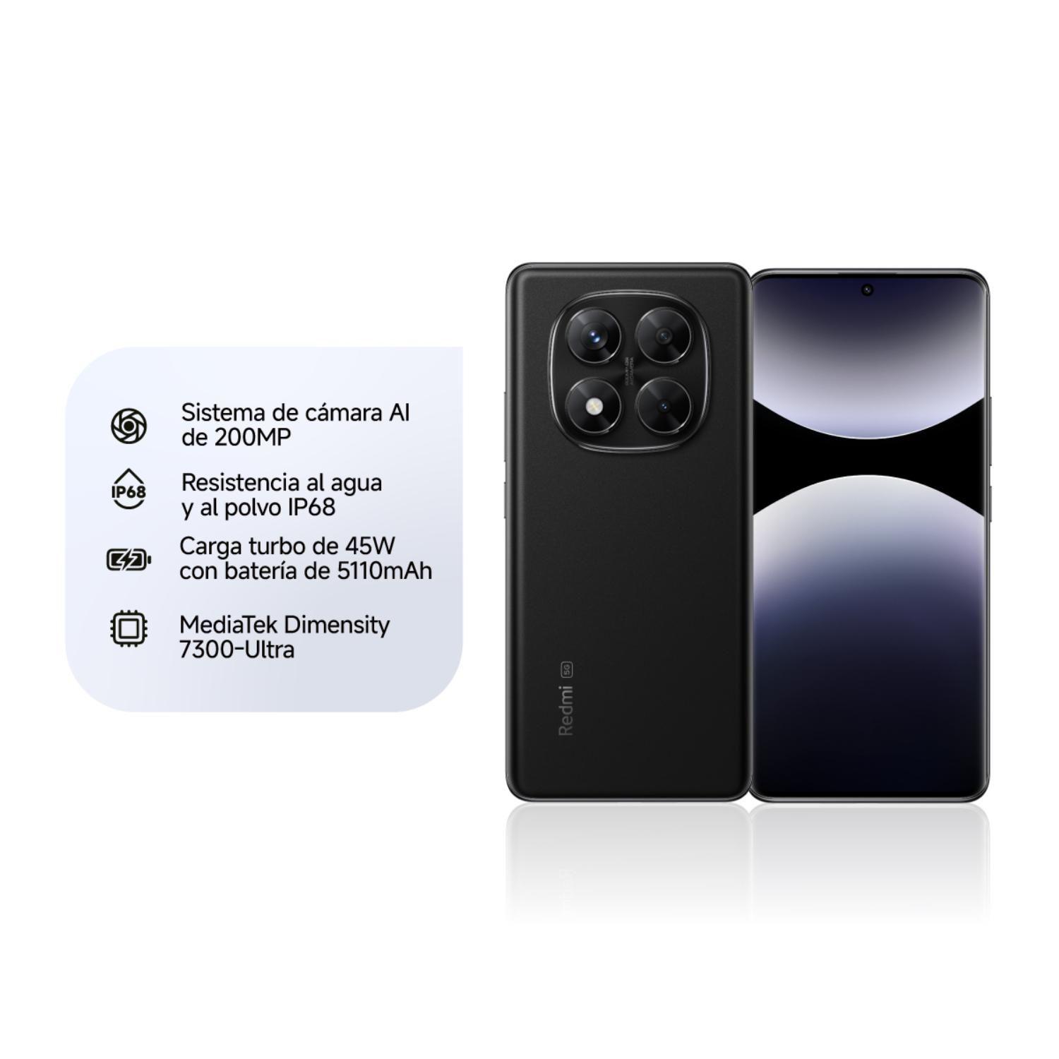 KIT Celular Redmi Note 14 Pro 5G 256GB Midnight Black + Xiaomi Sound Pocket 5W-3