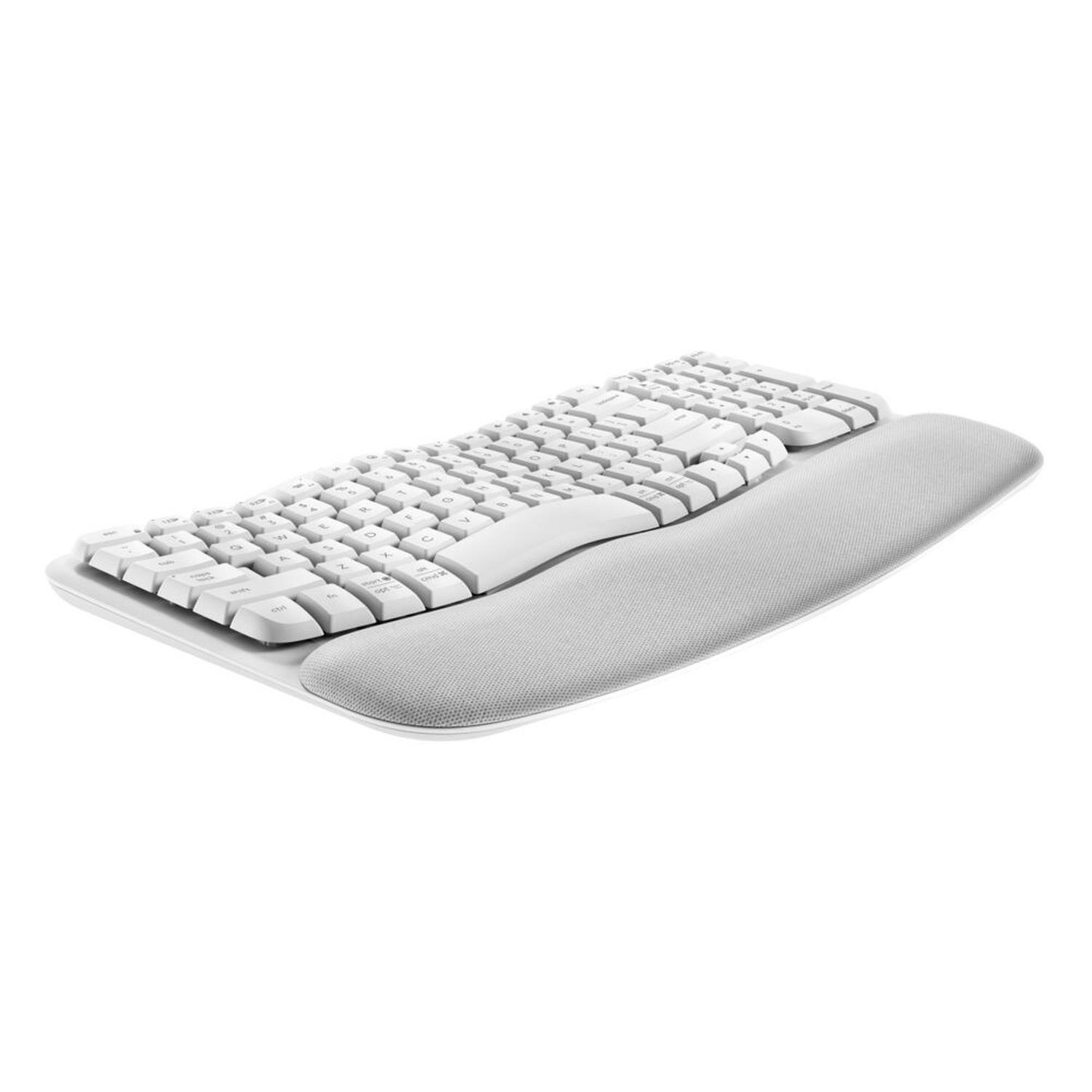 Teclado inalambrico Wave Keys Blanco Español-2