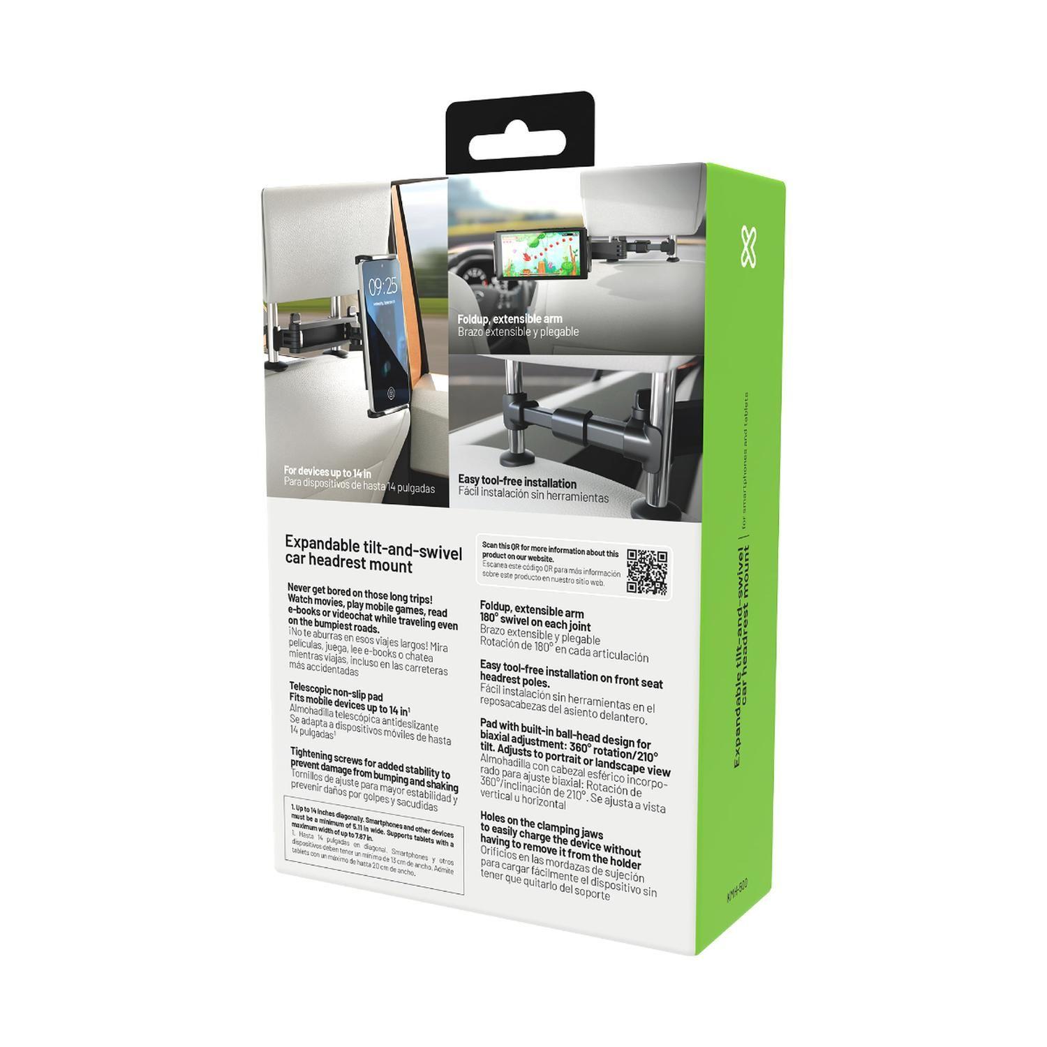 KX Smartphone y tablet Soporte para coche Siéntate con brazo extensible-5