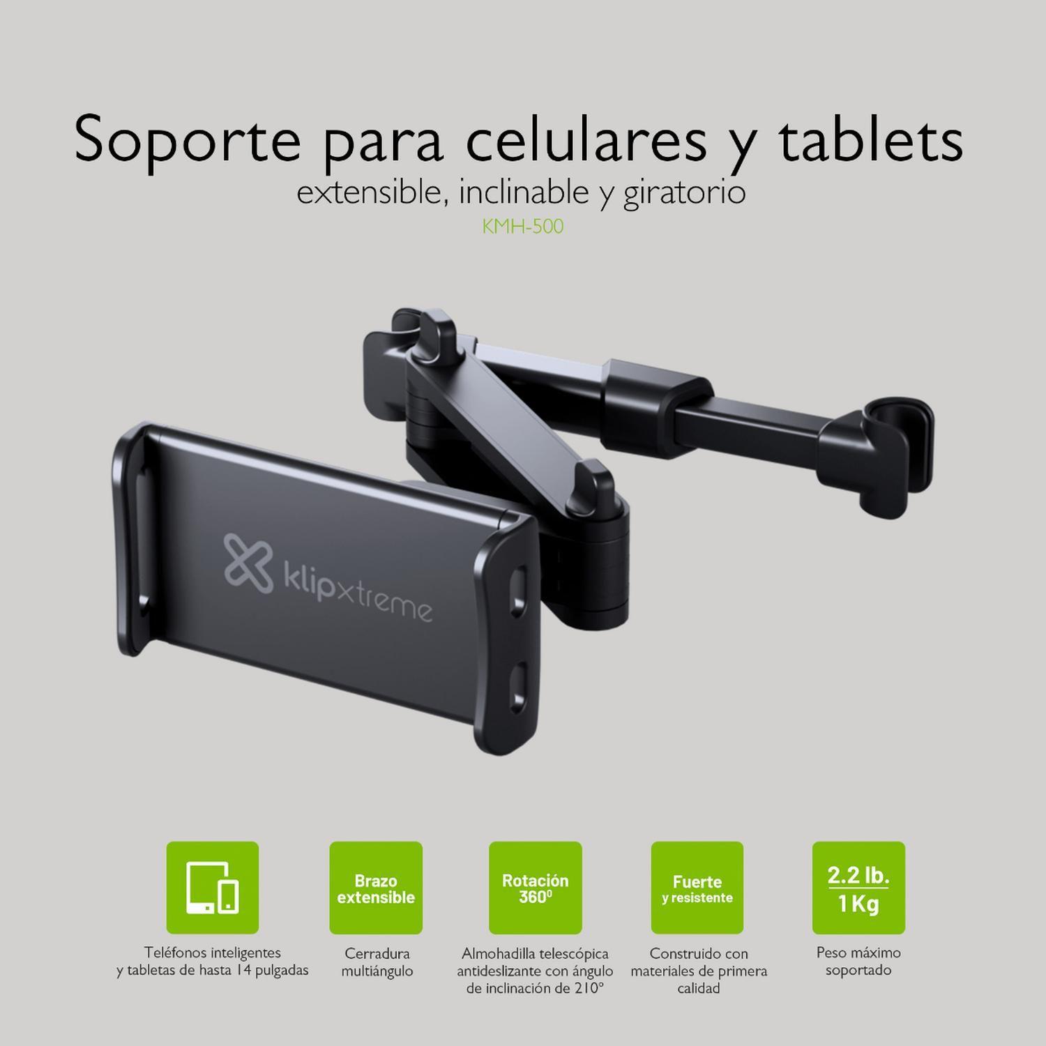 KX Smartphone y tablet Soporte para coche Siéntate con brazo extensible-8