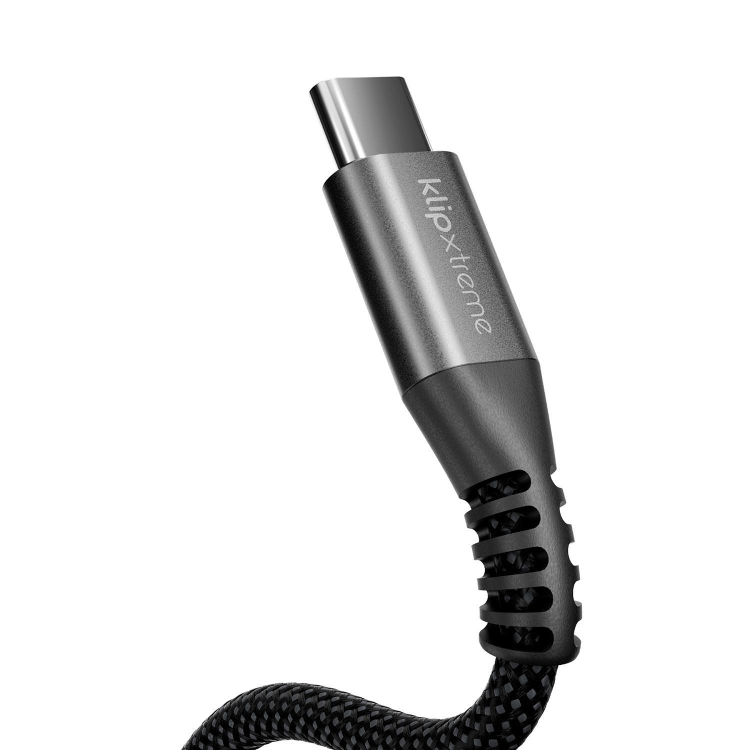 Klip Xtreme Cable Trenzado USB-C PowerGo 550 100W 1.8m-2