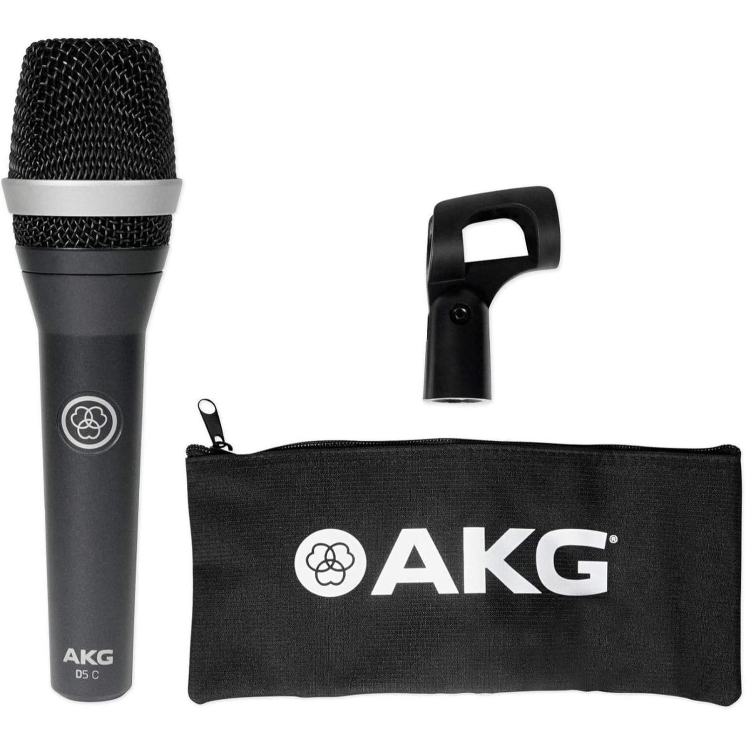 Micrófono Dinámico Vocal AKG D5C Supercardiode-4